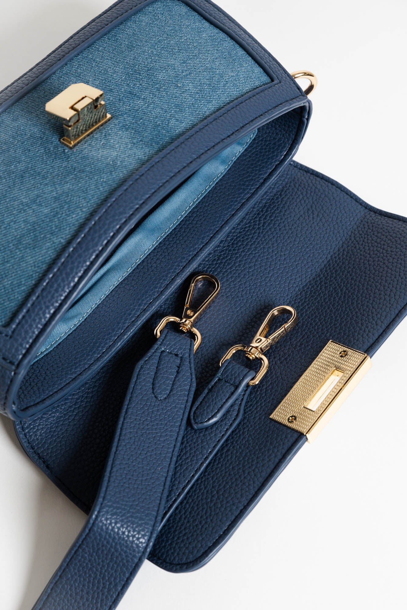 Abel Denim Crossbody Bag