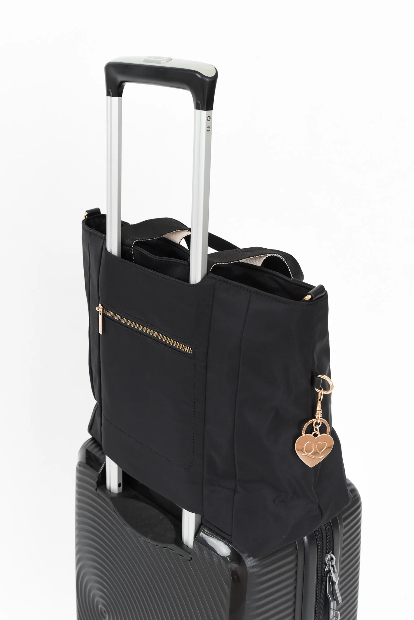 Lily Black Travel Carry On Bag