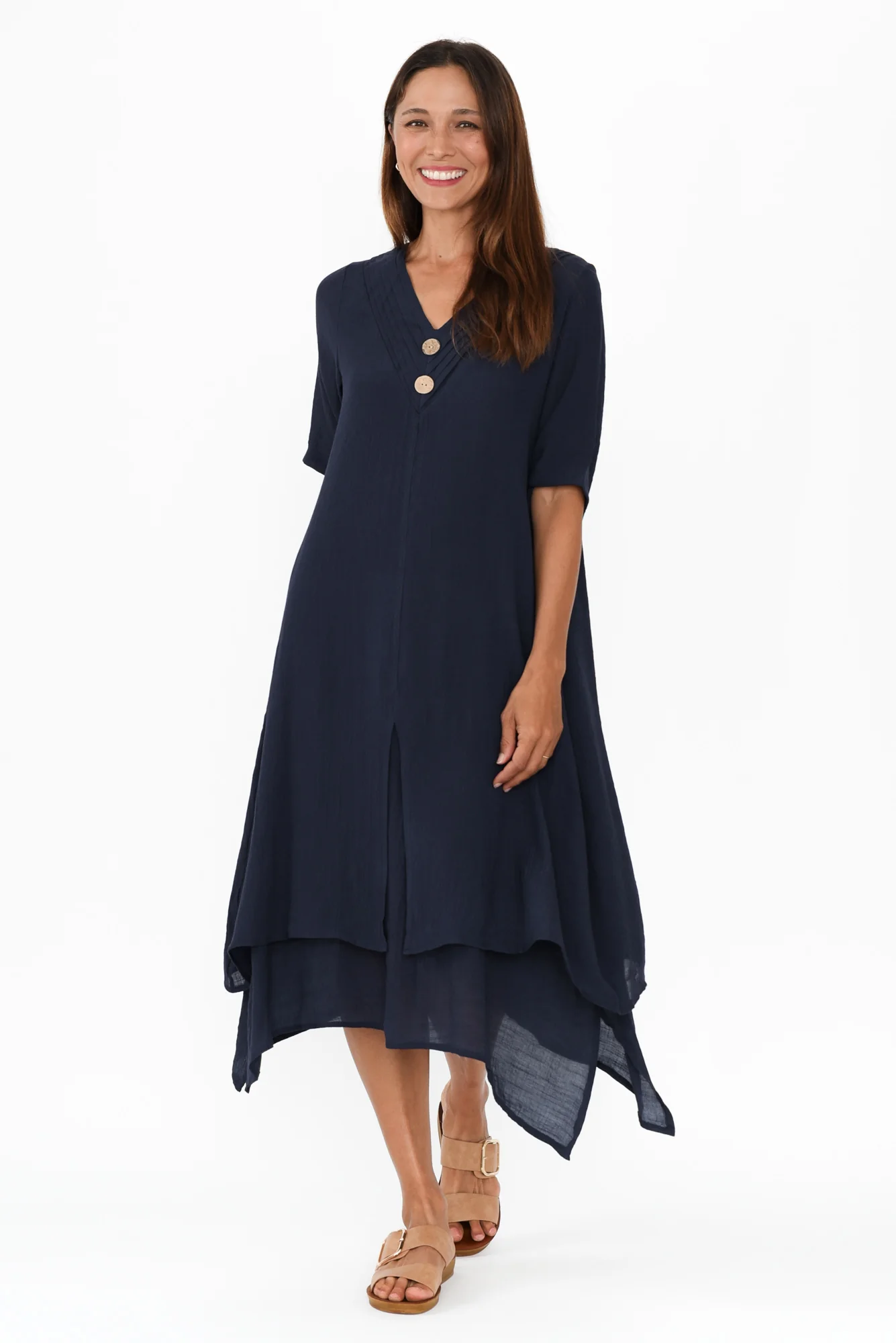 Nala Navy Layers Dress