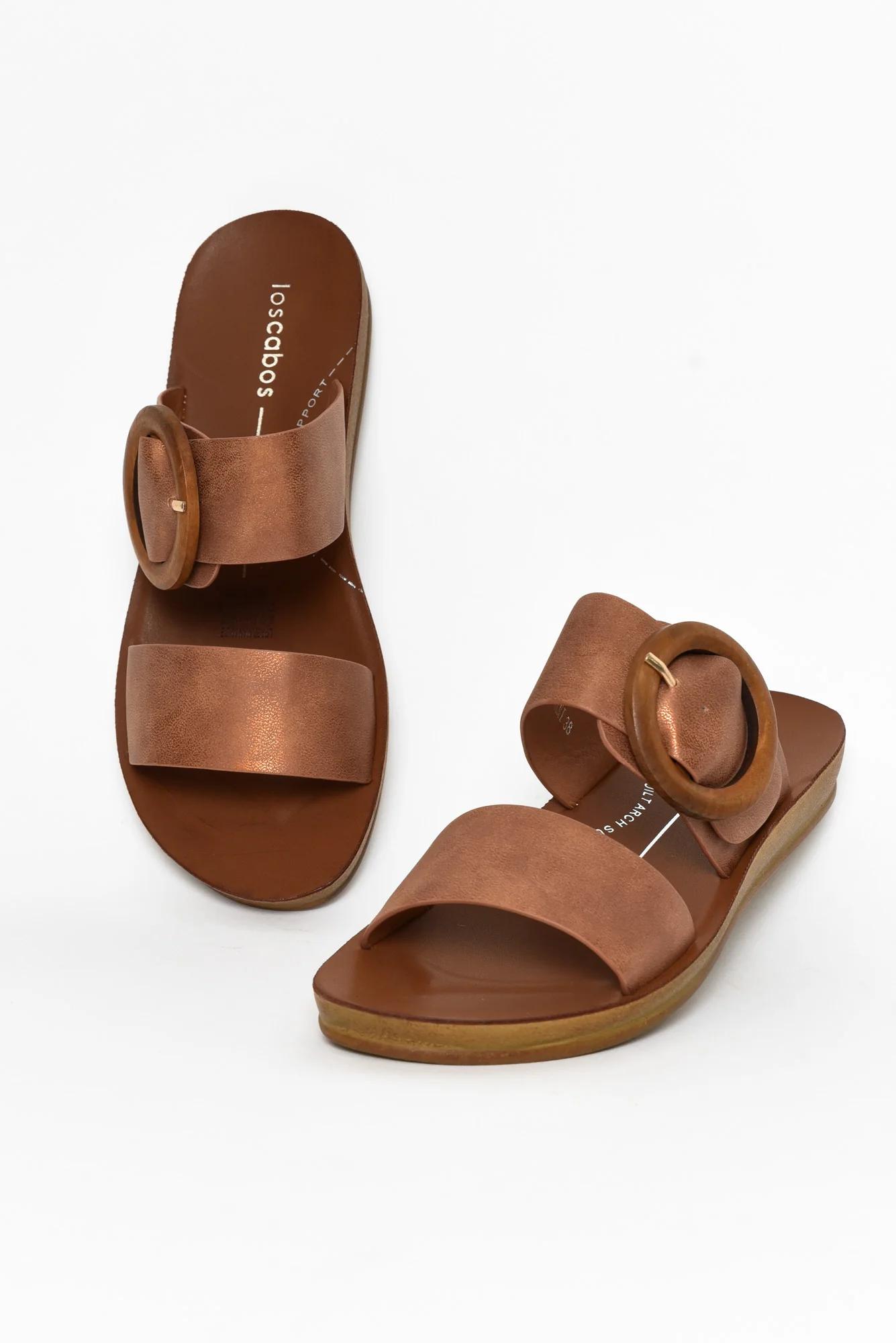 Damani Bronze Buckle Slide
