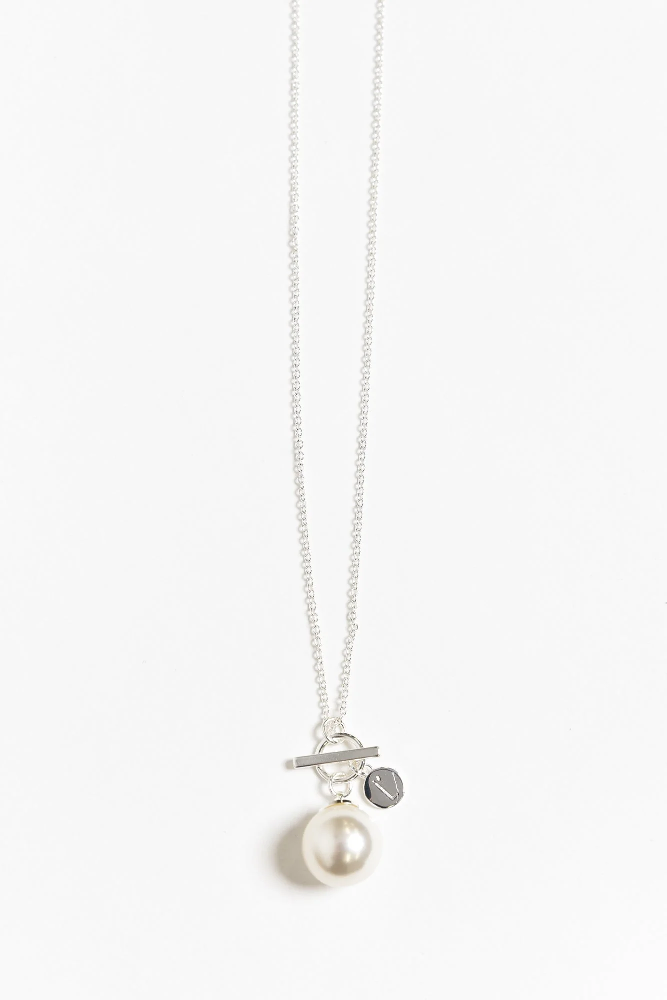 Kora Silver Pearl Necklace