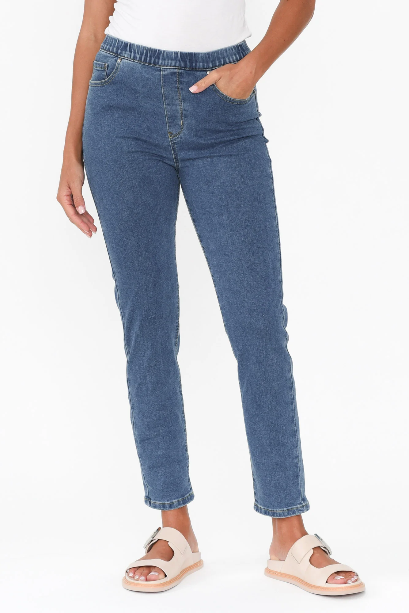 Zadie Blue Stretch Jeans