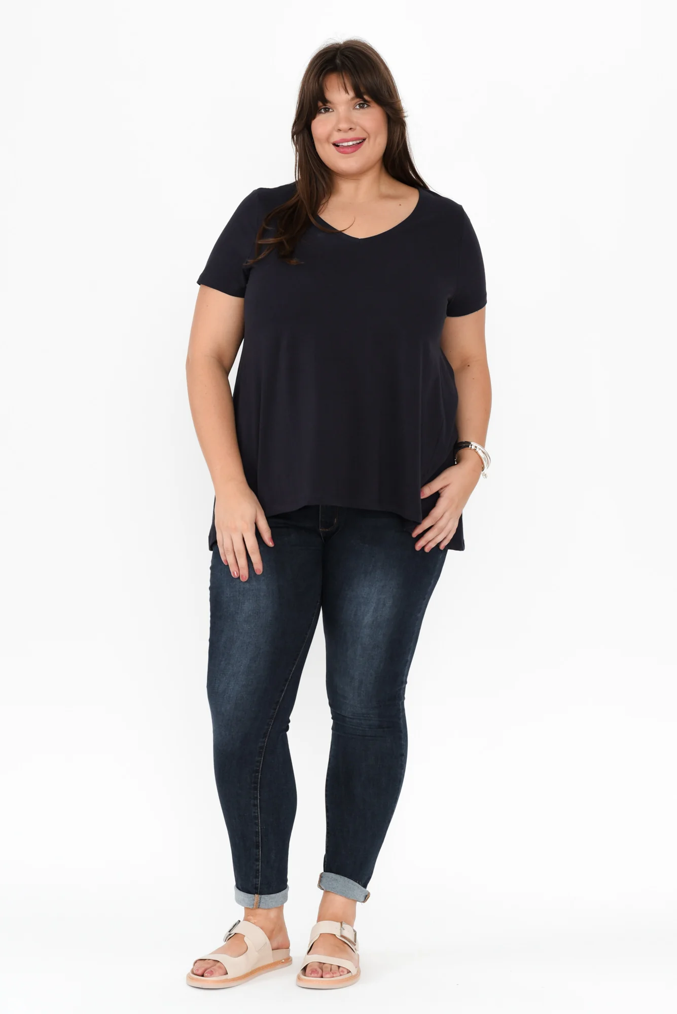 Montreal Navy Cotton Tee