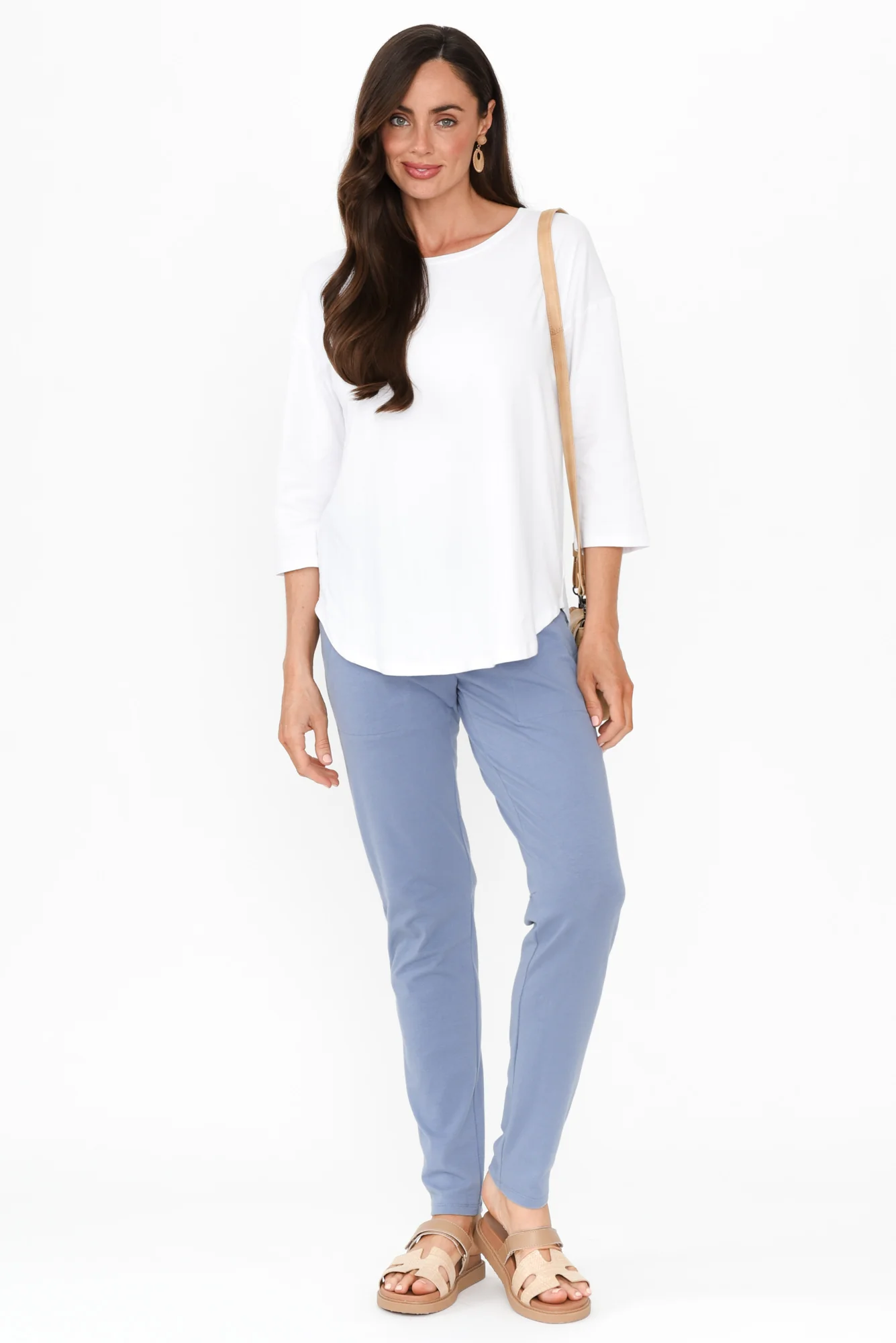 Timmy Steel Cotton Drawstring Pants