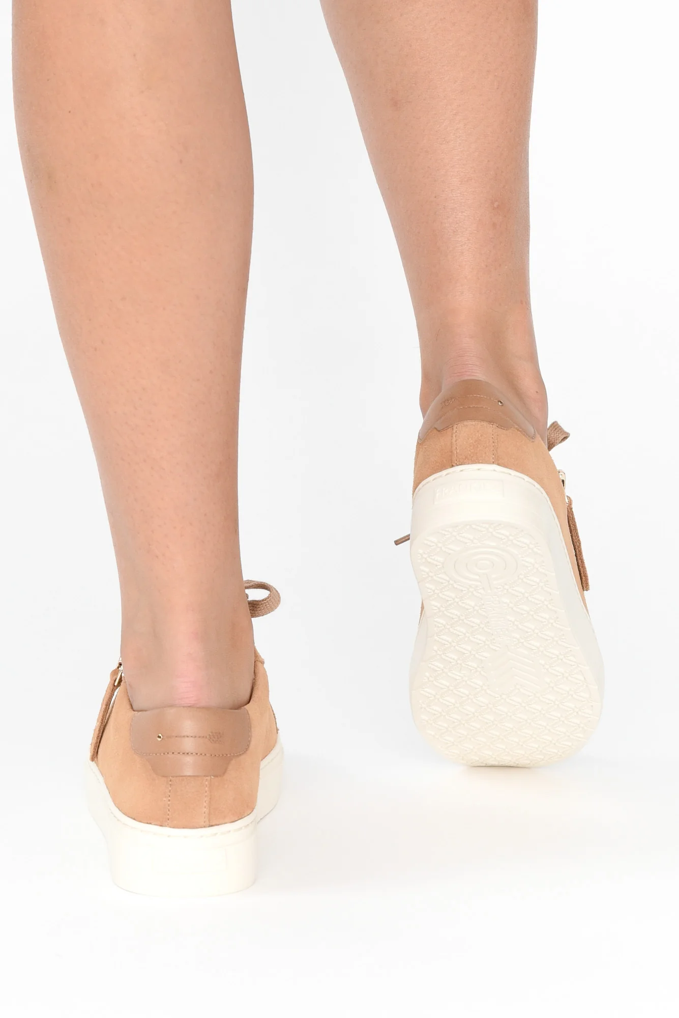 Billie Camel Suede Sneaker