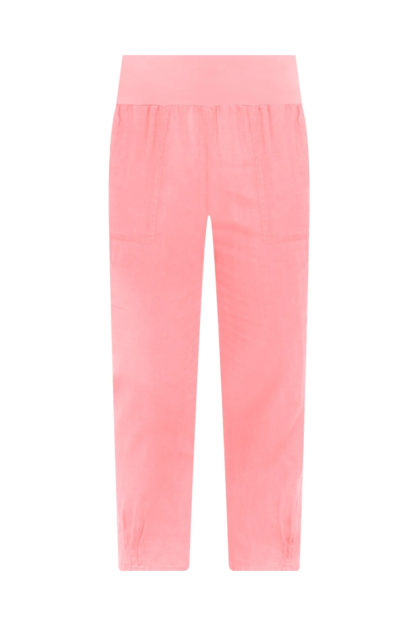 Tatum Pink Linen Pants