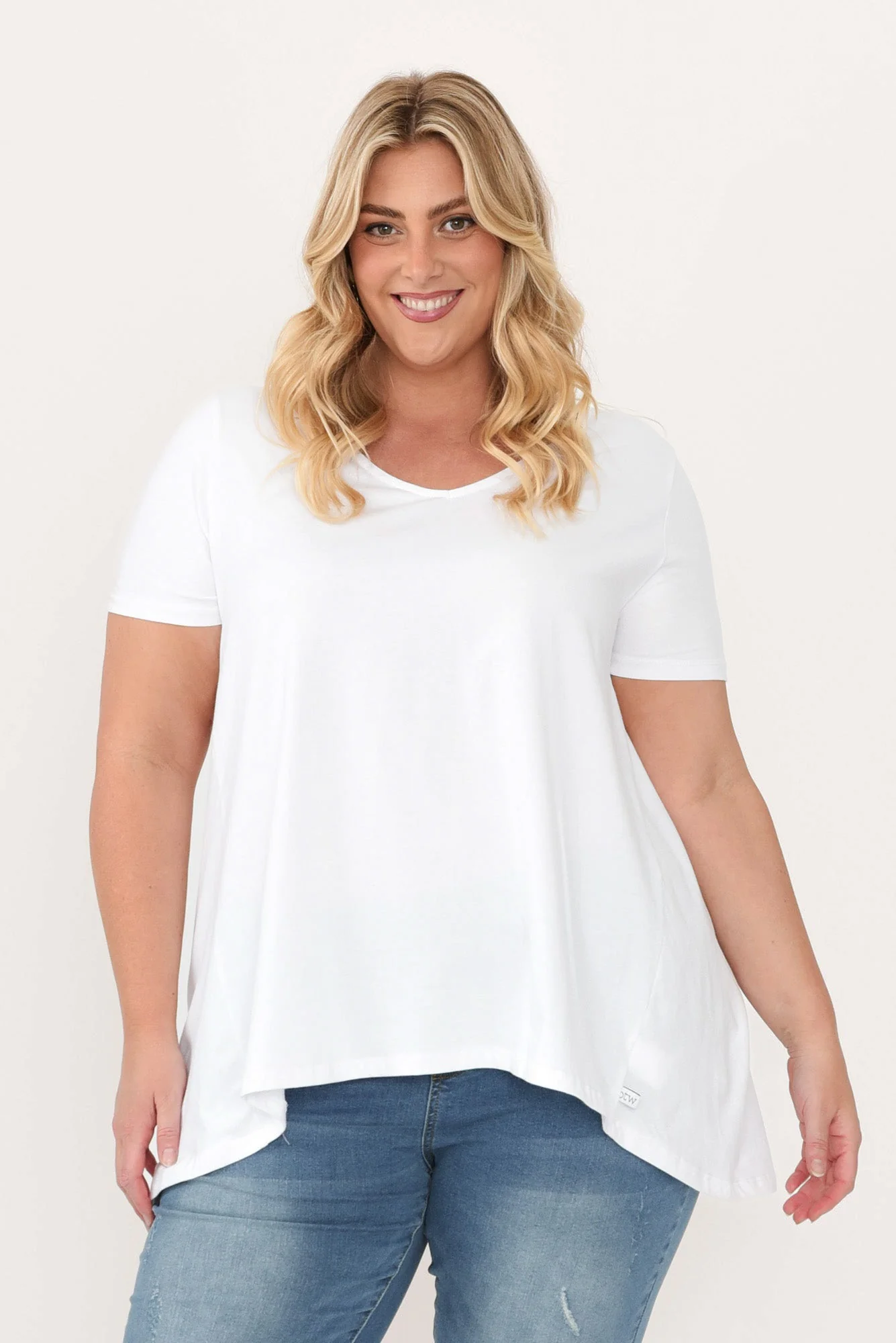 Montreal White Cotton Tee