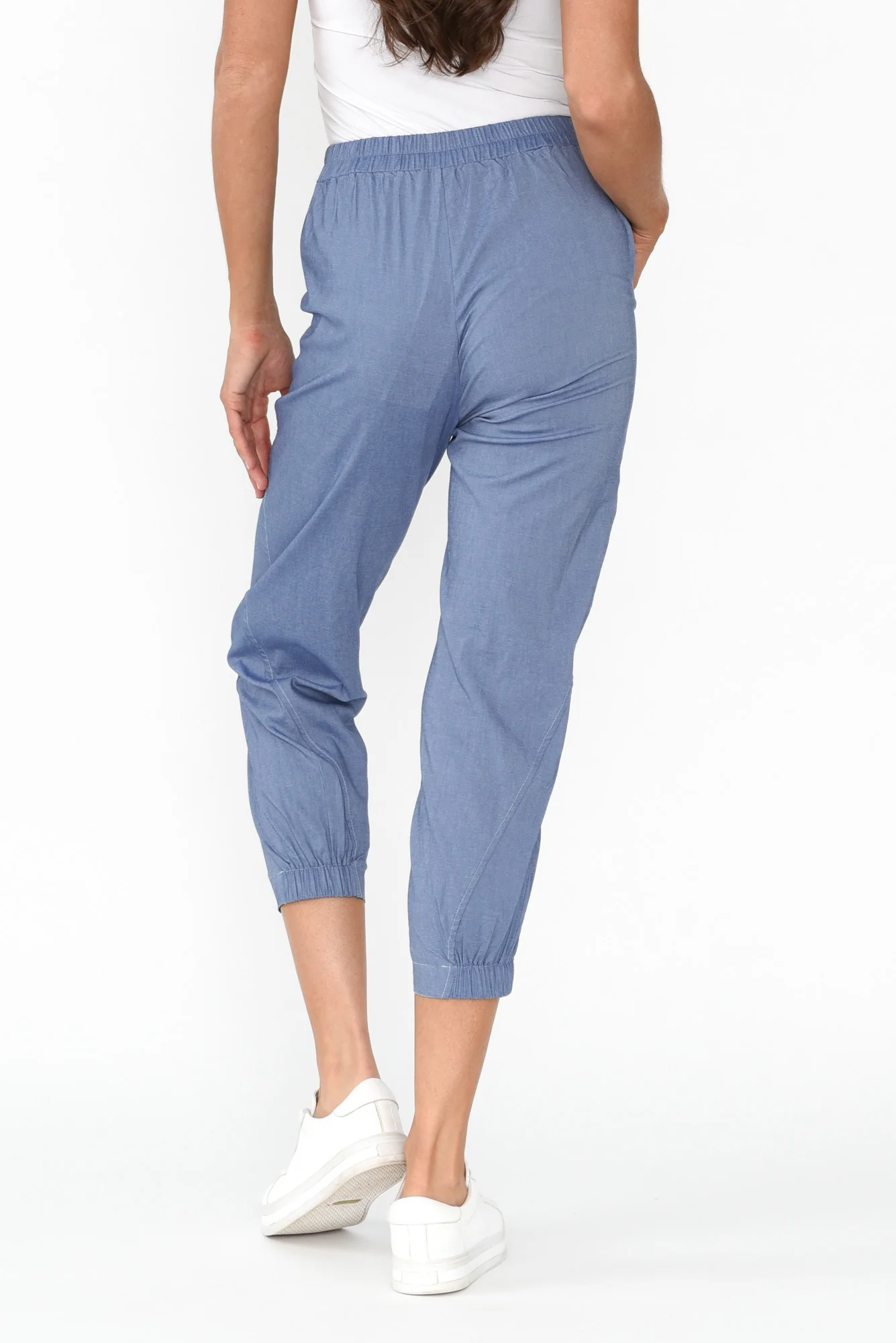 Cosita Blue Cropped Pants