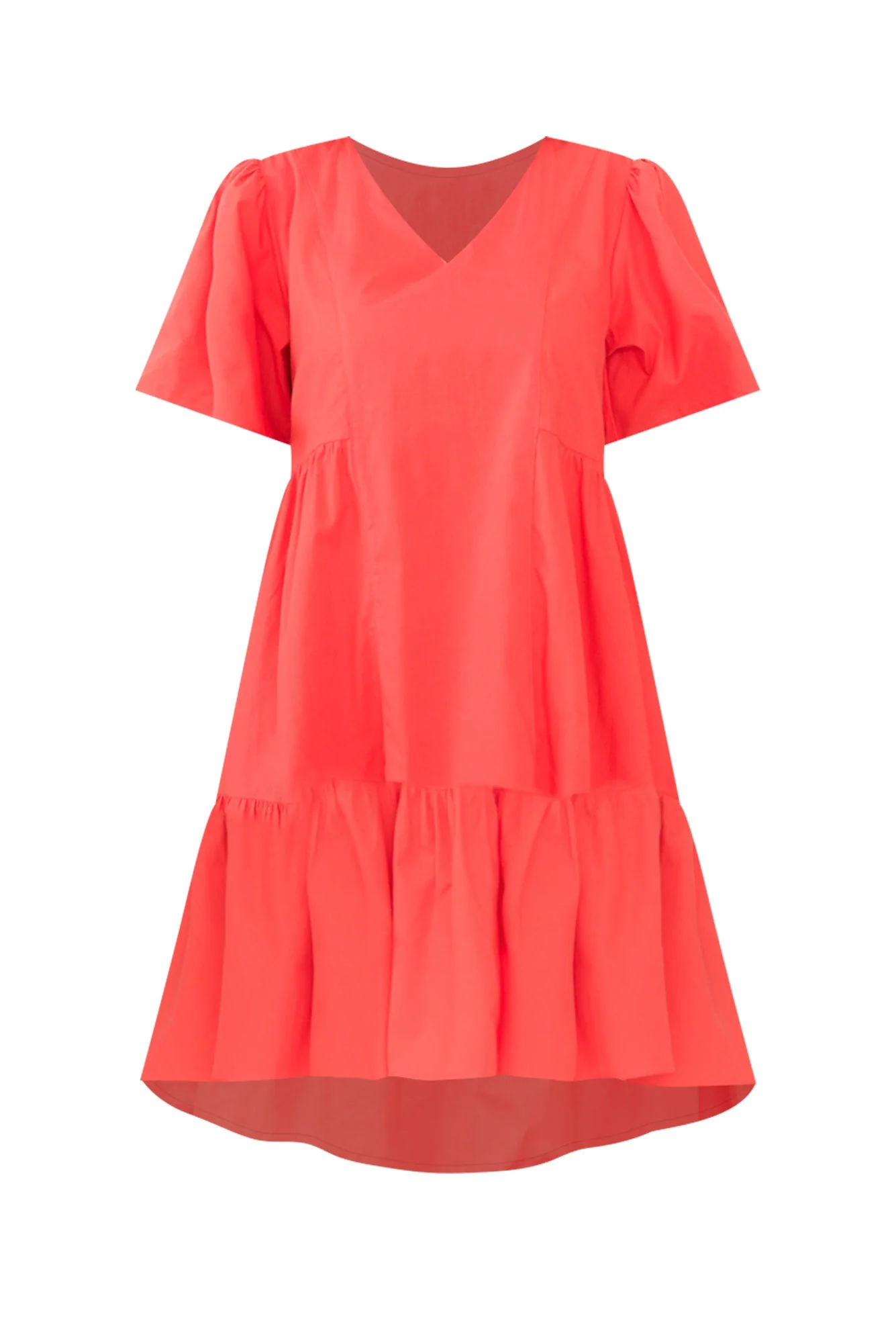 Bacardi Melon Tier Cotton Dress
