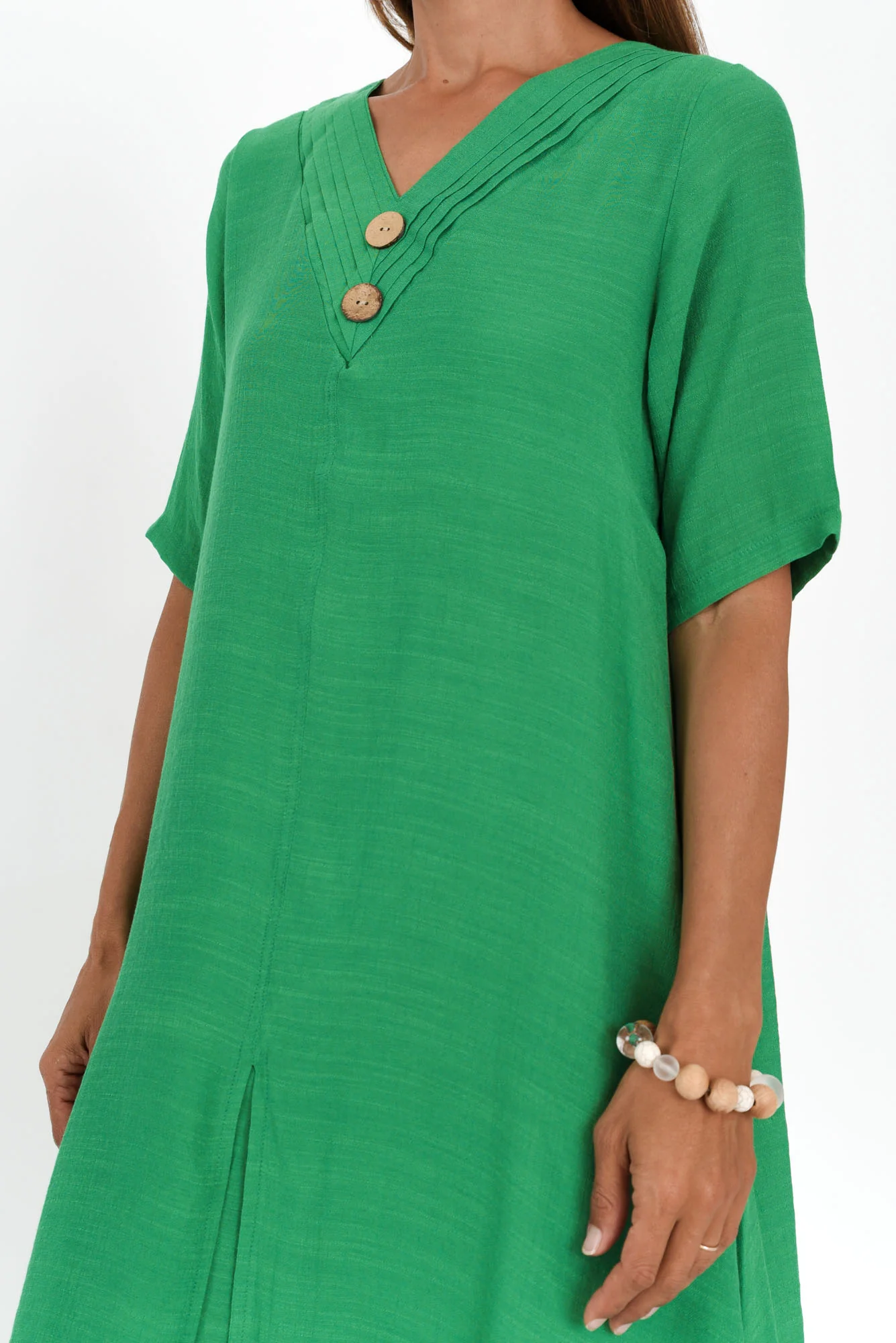 Nala Green Layers Dress