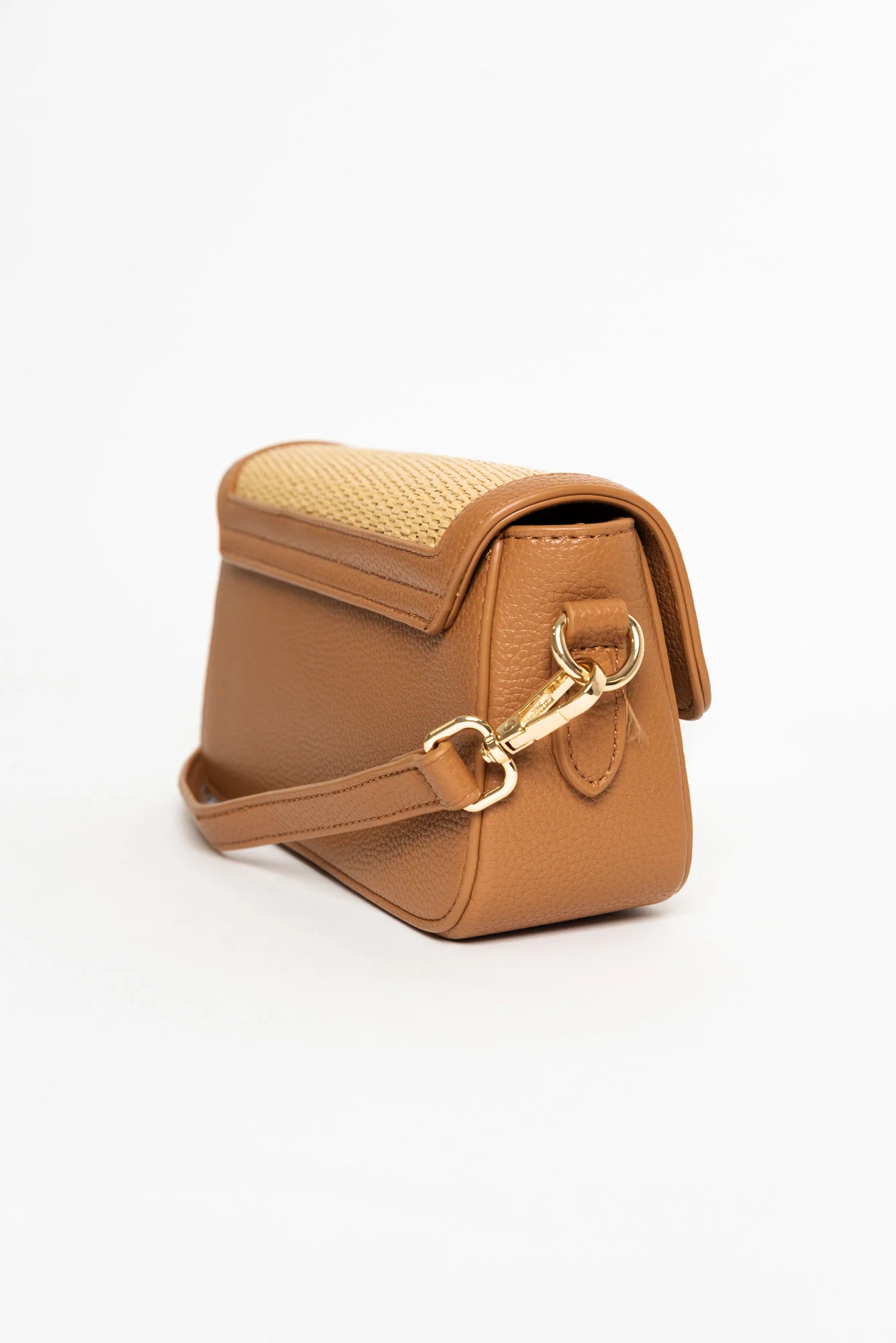 Hattie Natural Weave Crossbody Bag