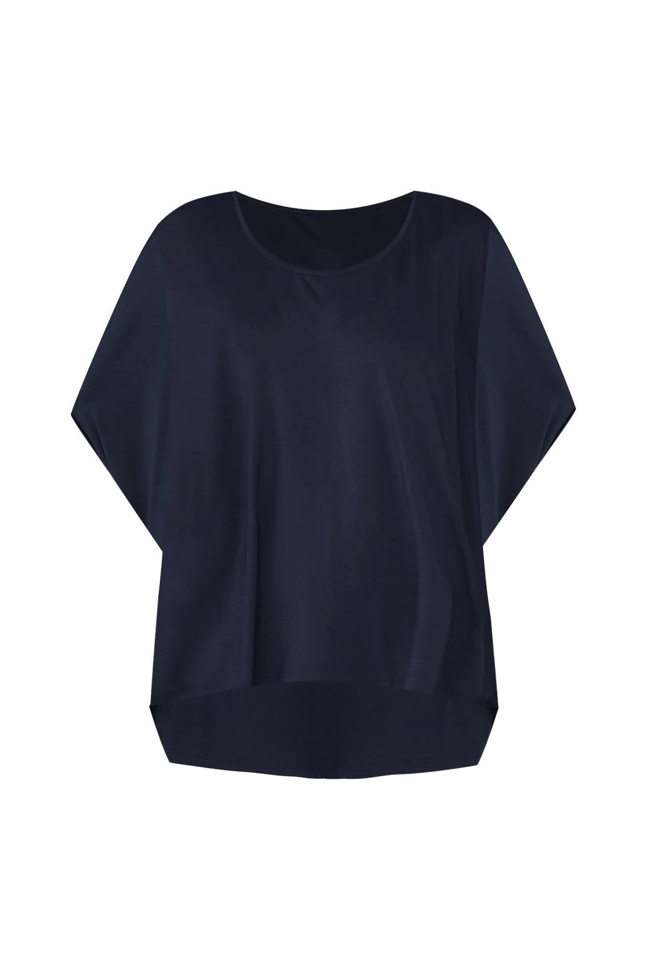 Sorronda Navy Bamboo Batwing Top