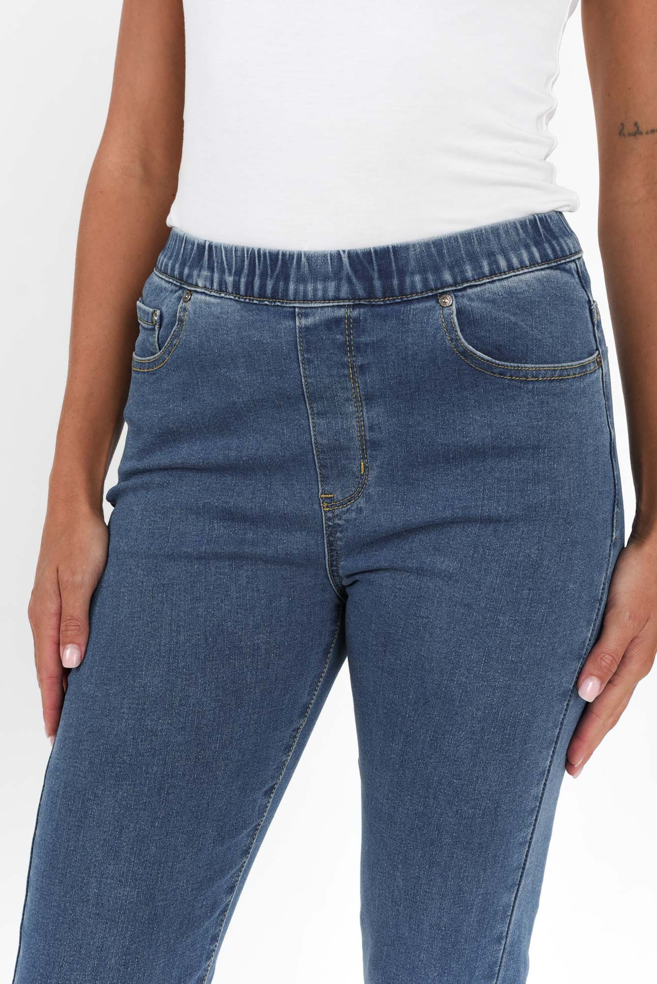 Zadie Blue Stretch Jeans
