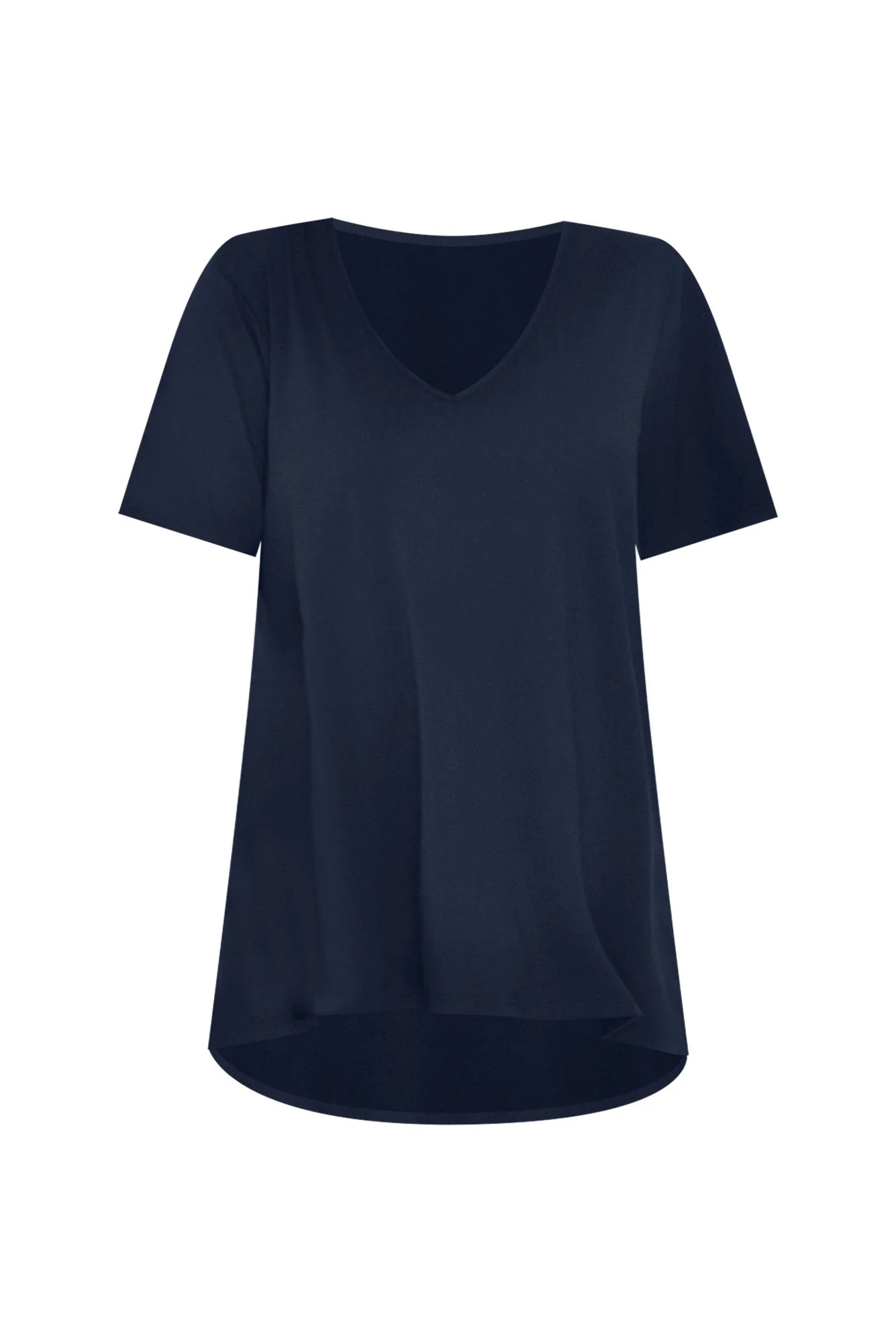 Novella Navy Bamboo Top