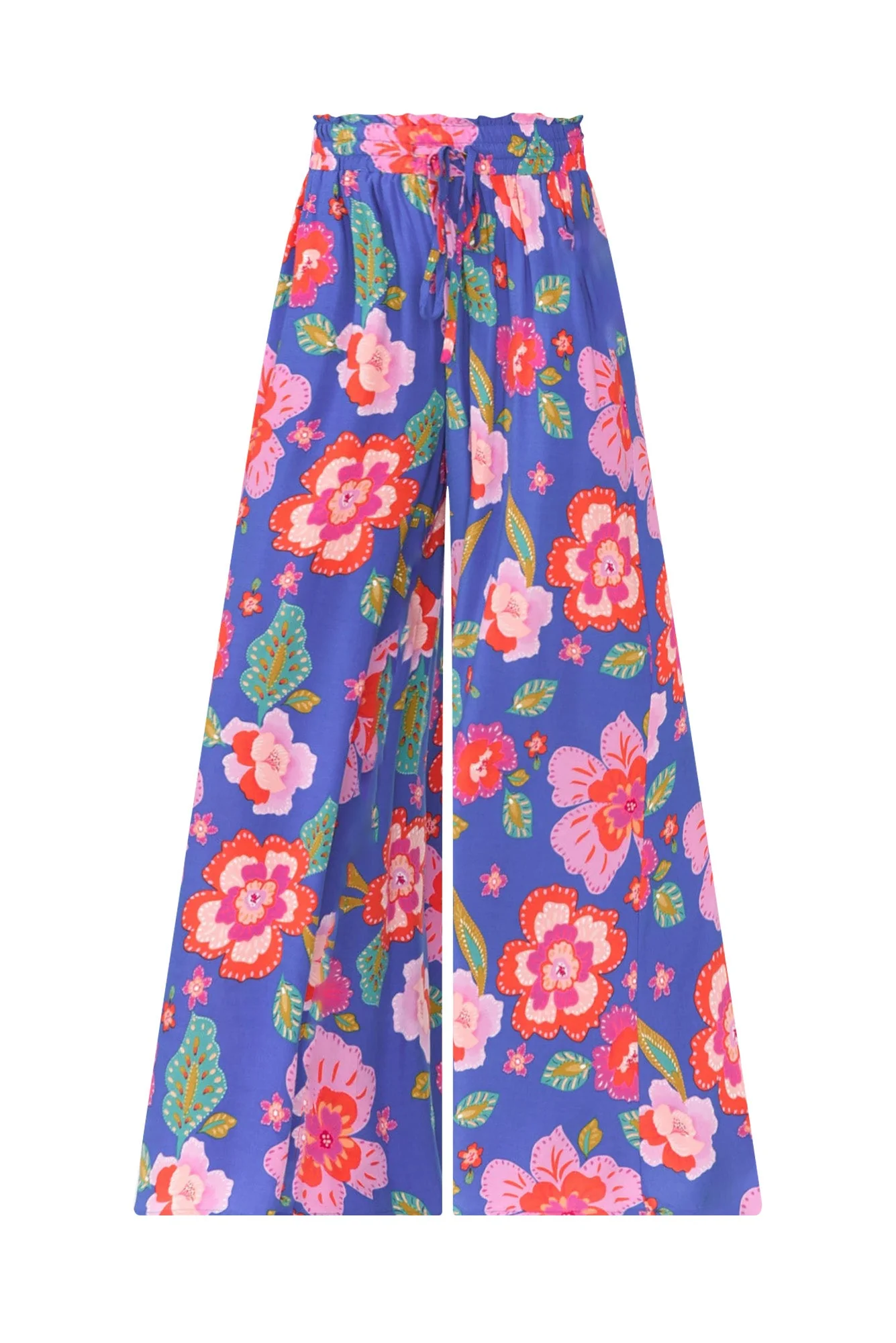 Neomi Blue Garden Wide Leg Pants