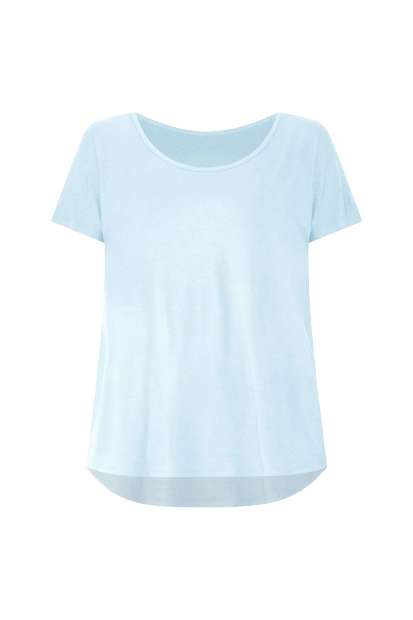 Eadie Light Blue Bamboo Top
