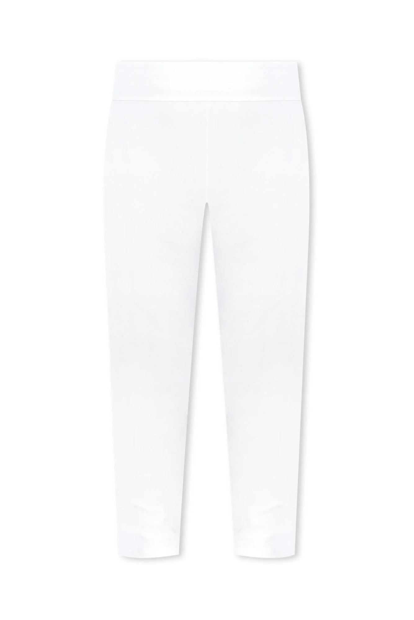 Olympia White Straight 7/8 Pants