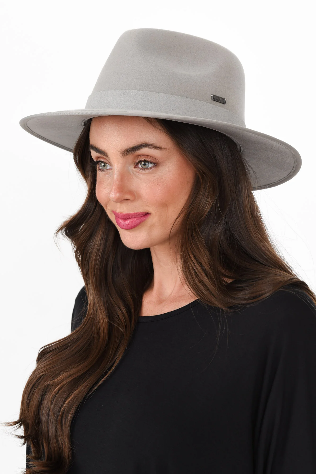 Vail Grey Wool Fedora
