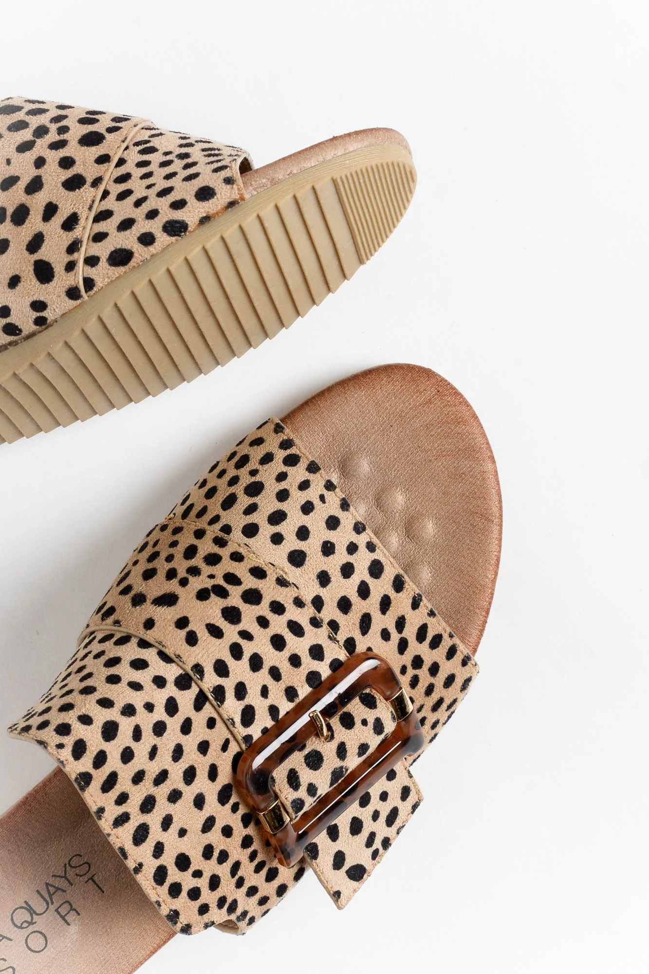 Kivari Cheetah Buckle Slide