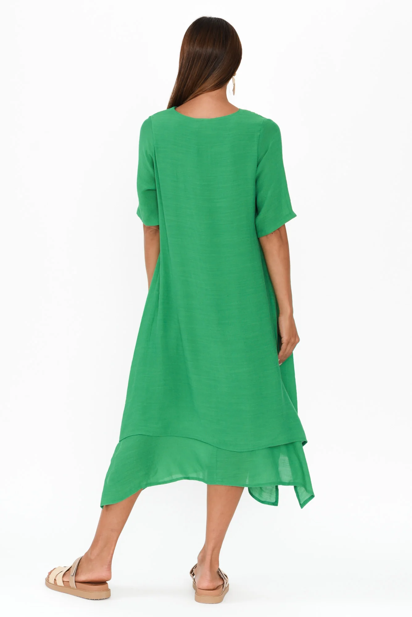 Nala Green Layers Dress