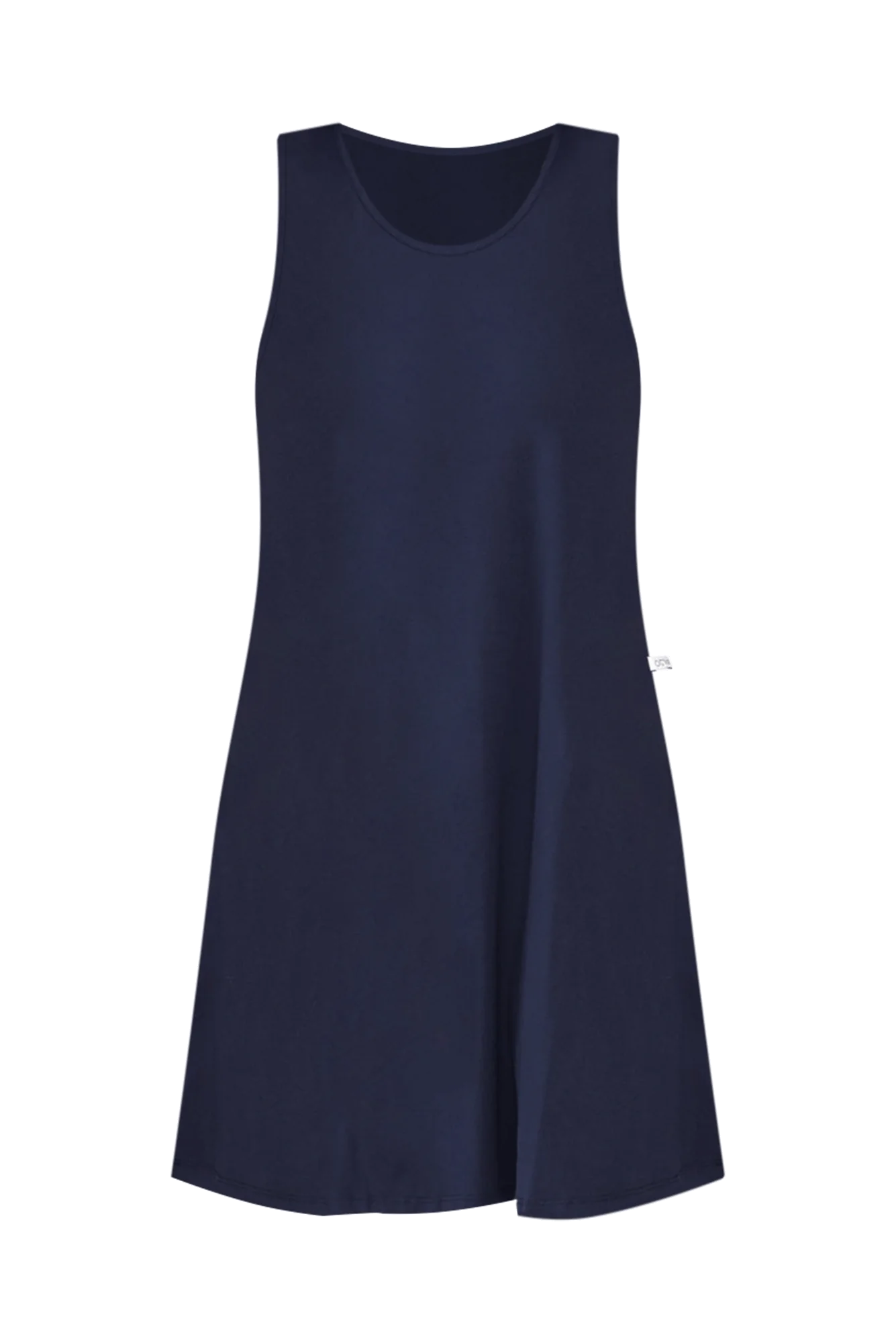 Roxanne Navy Swing Dress