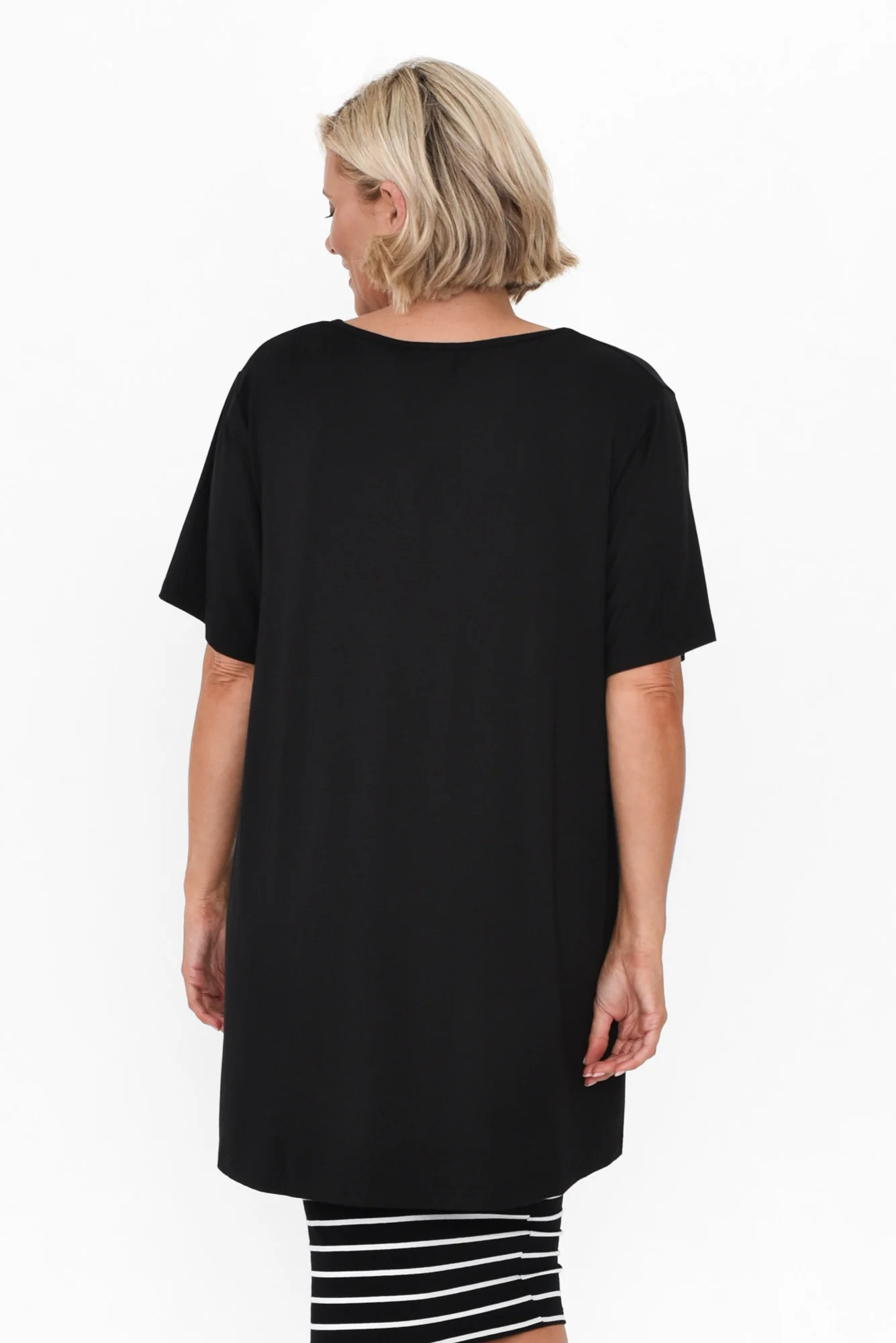 Novella Black Bamboo Top