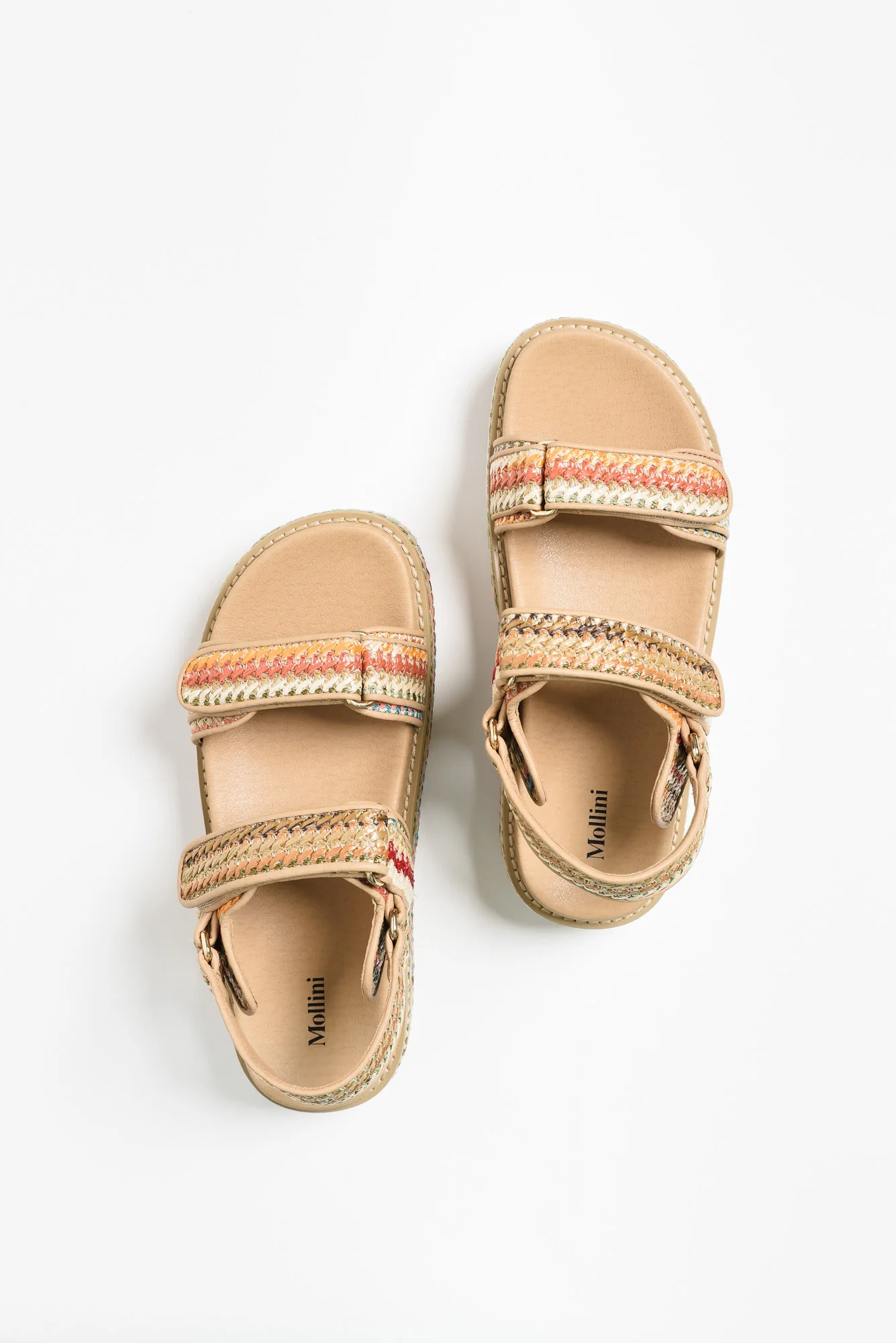 Bridgett Multi Leather Platform Sandal