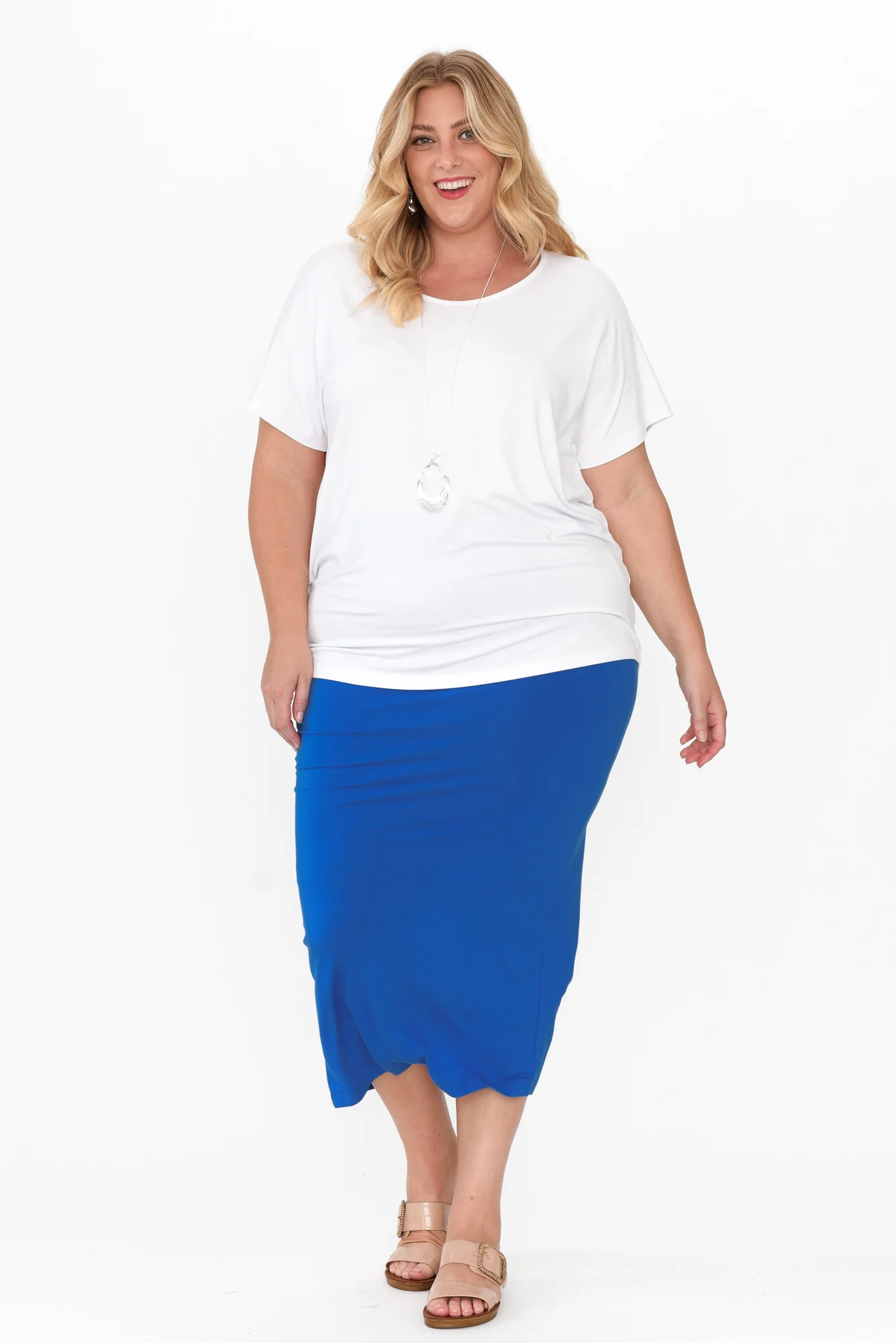 Danya White Bamboo Top