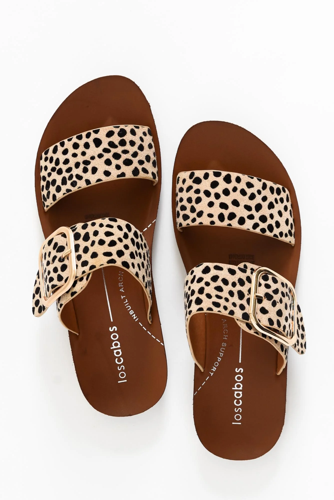 Doti Cheetah Buckle Slide