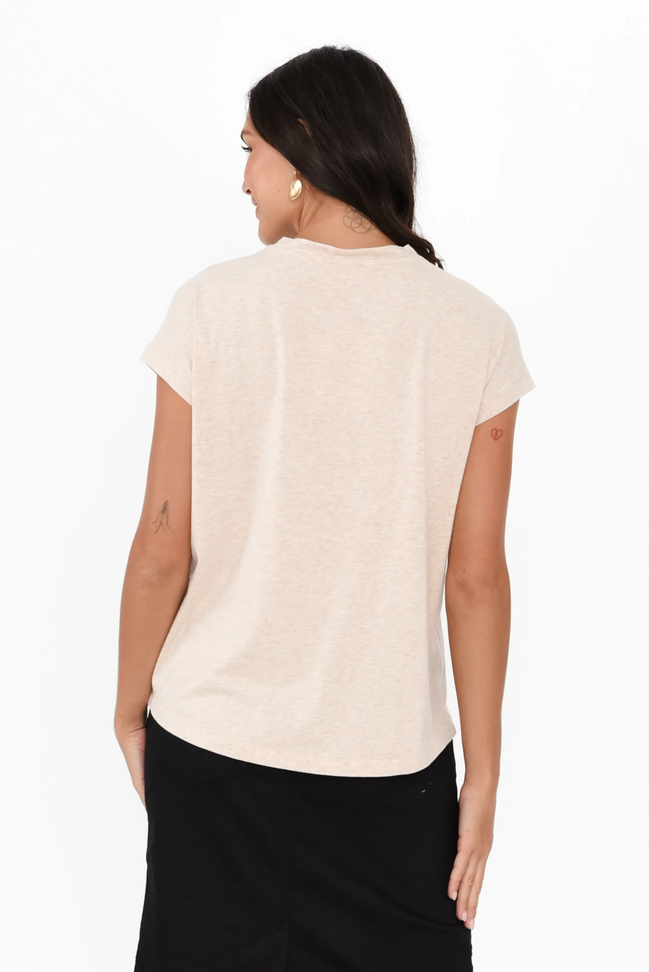 Freydis Oat Flower Shell Tee
