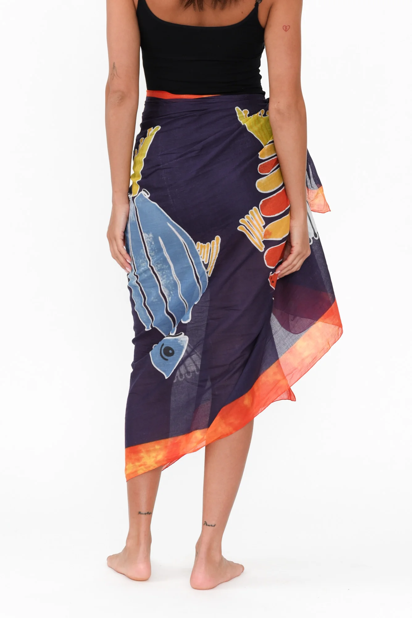 Zania Navy Sea Sarong