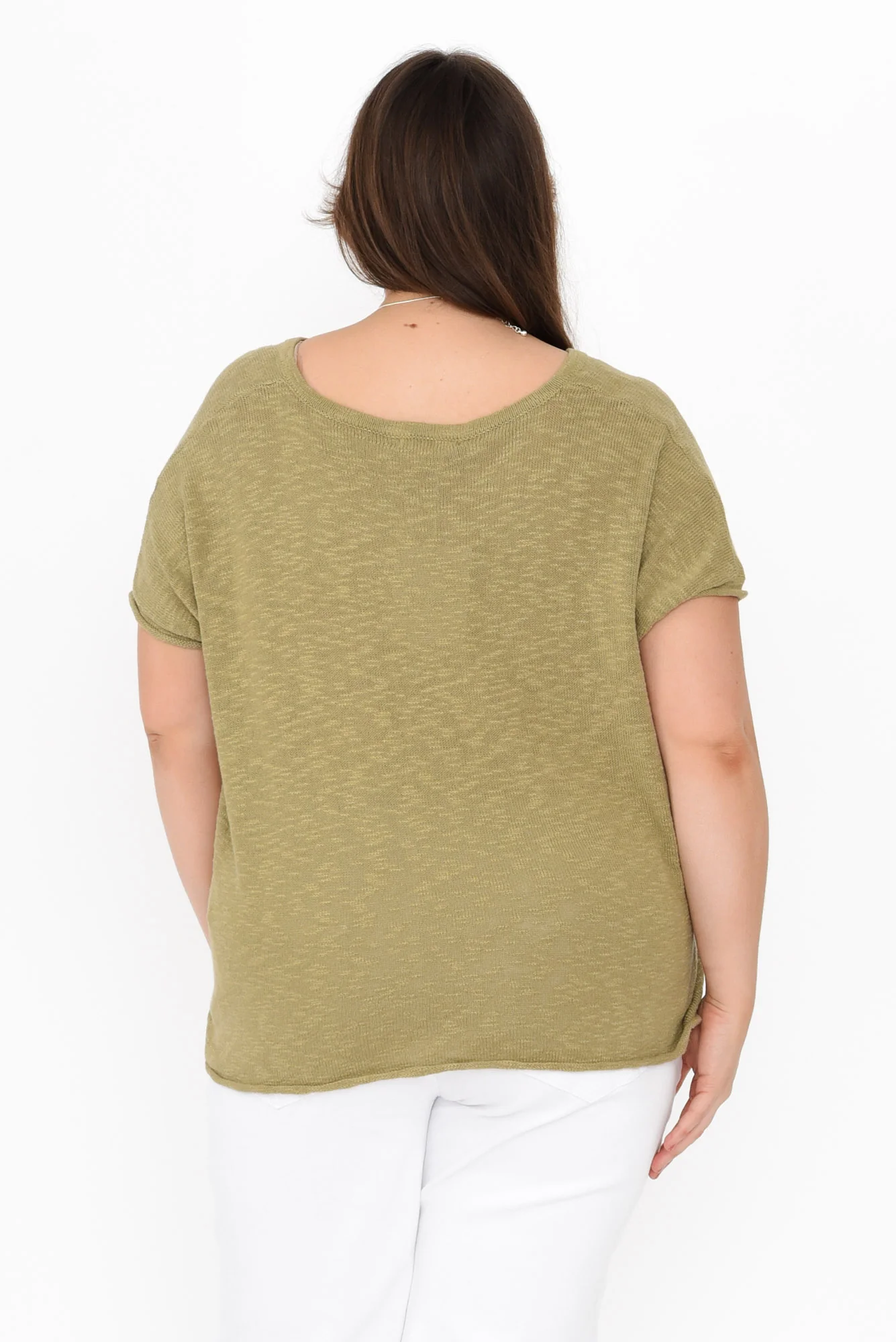 Saxon Sage Oversized Knit Top