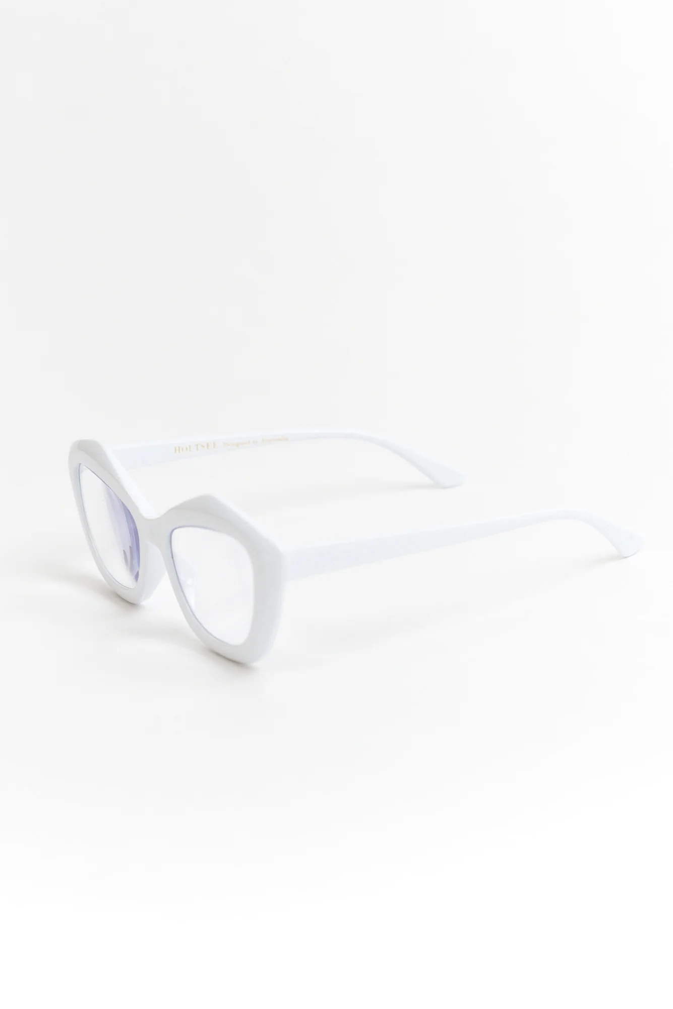Carnarvon White Reading Glasses