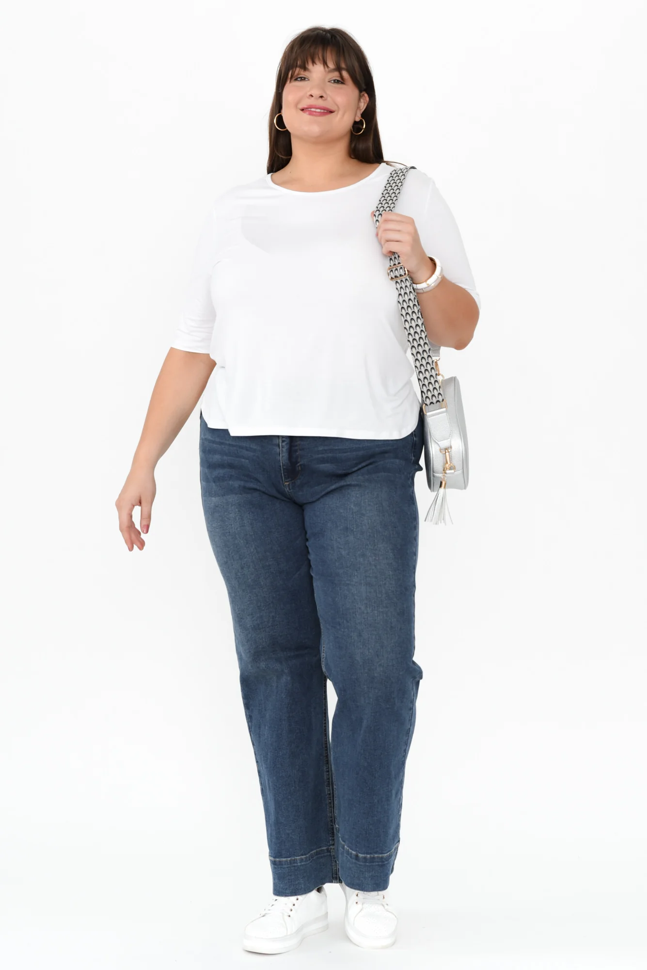 Sophie White Bamboo Top