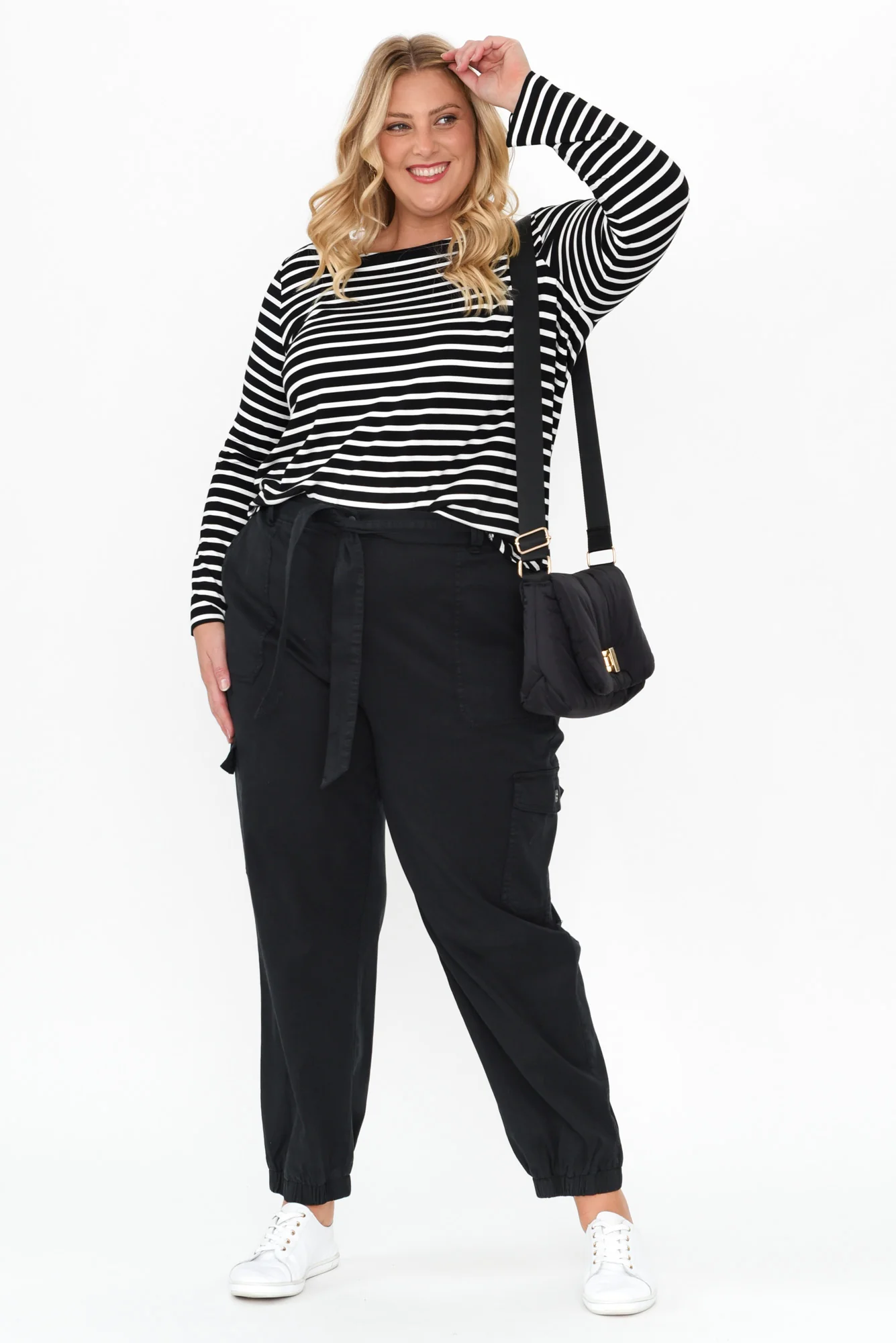 Canterbury Charcoal Lyocell Cargo Pants