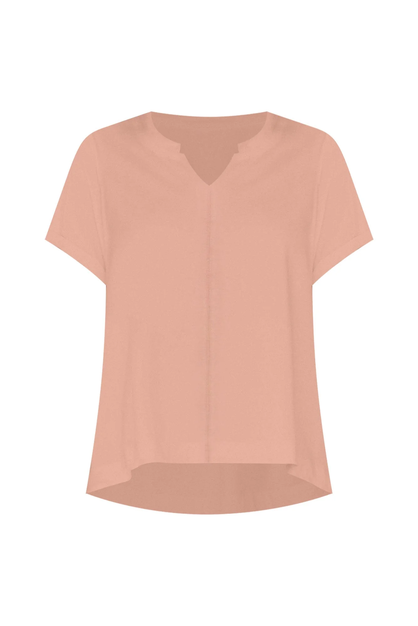 Anabeth Beige Cotton Swing Top