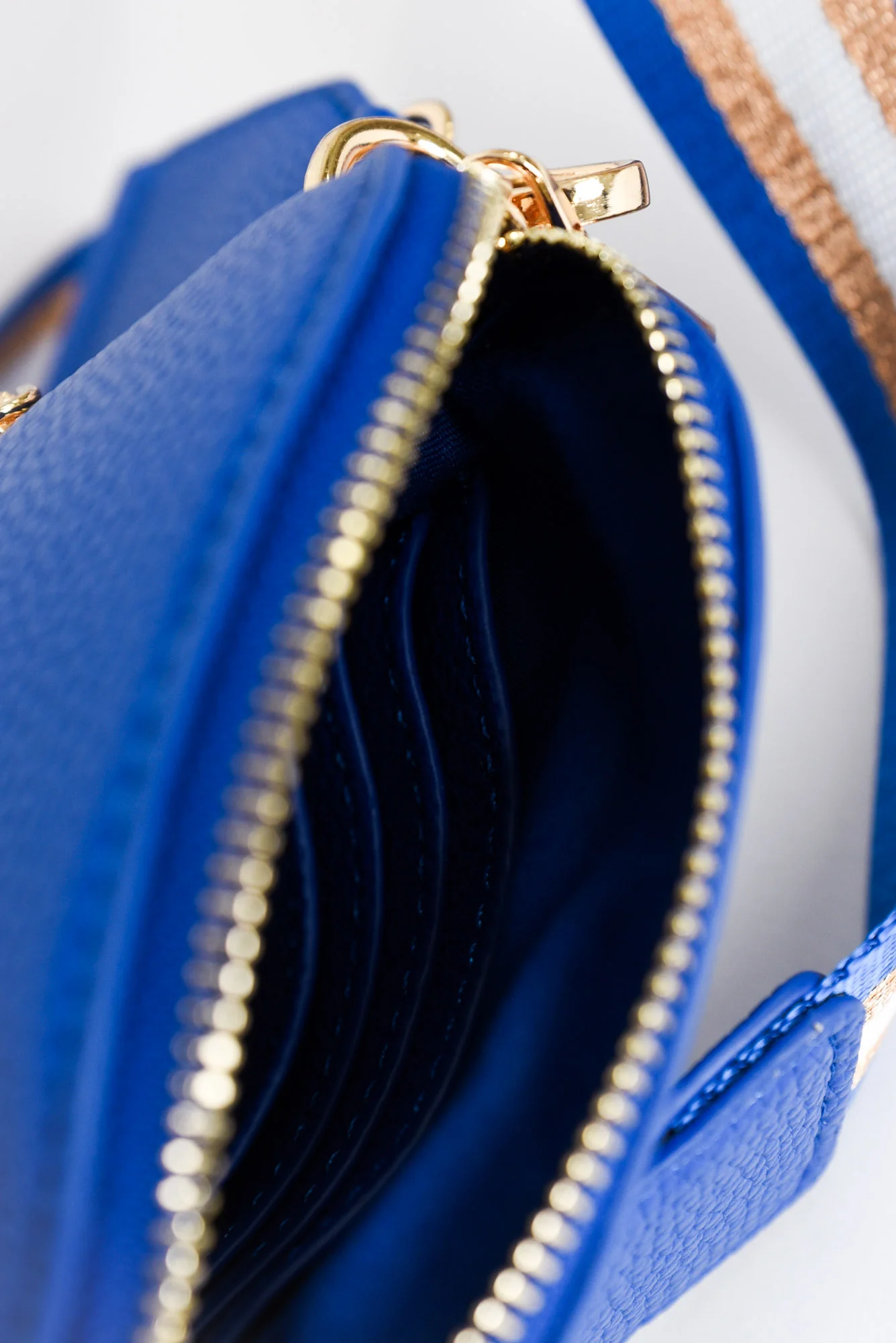 Leola Blue Walker Crossbody Bag