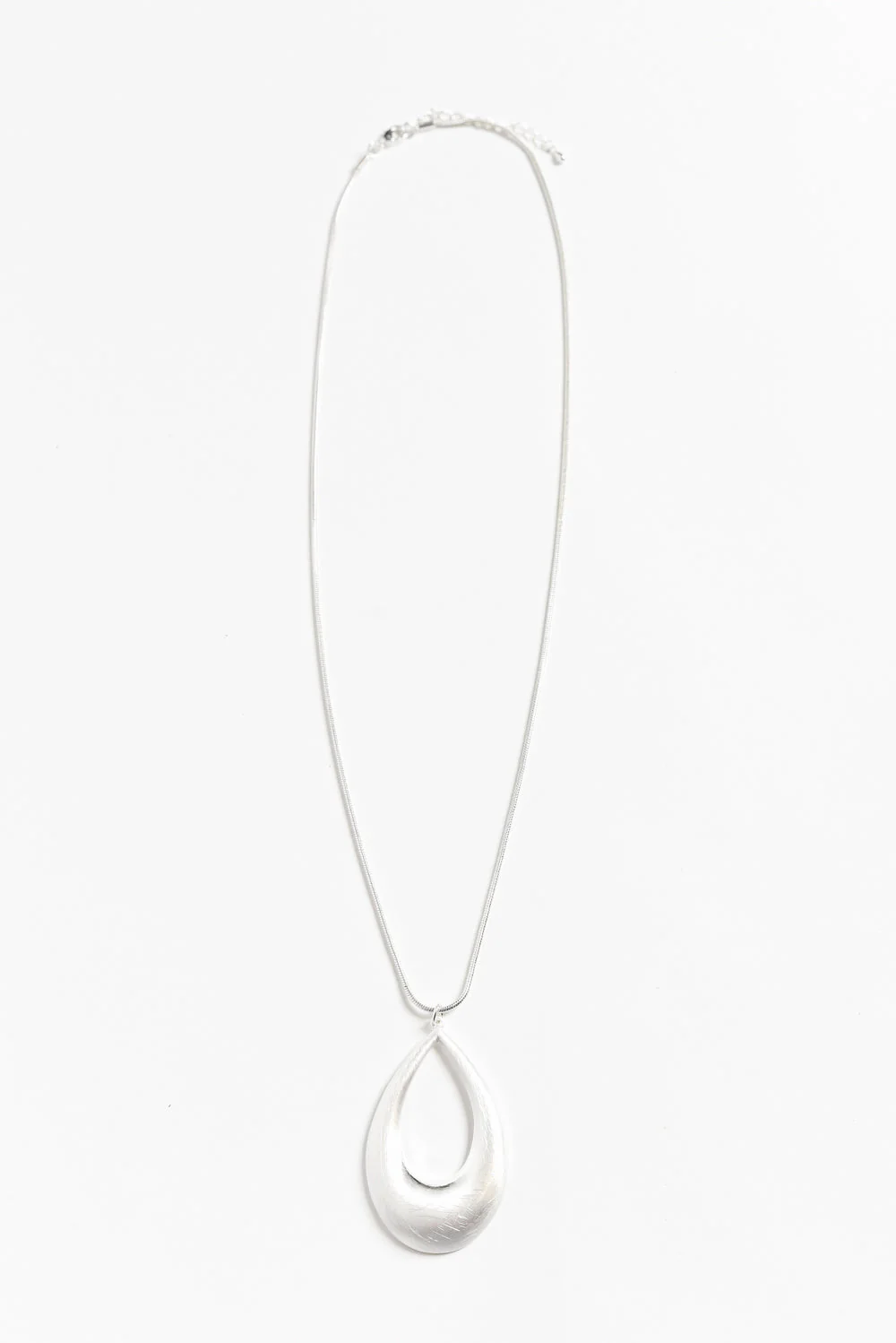 Marvelo Silver Pendant Necklace