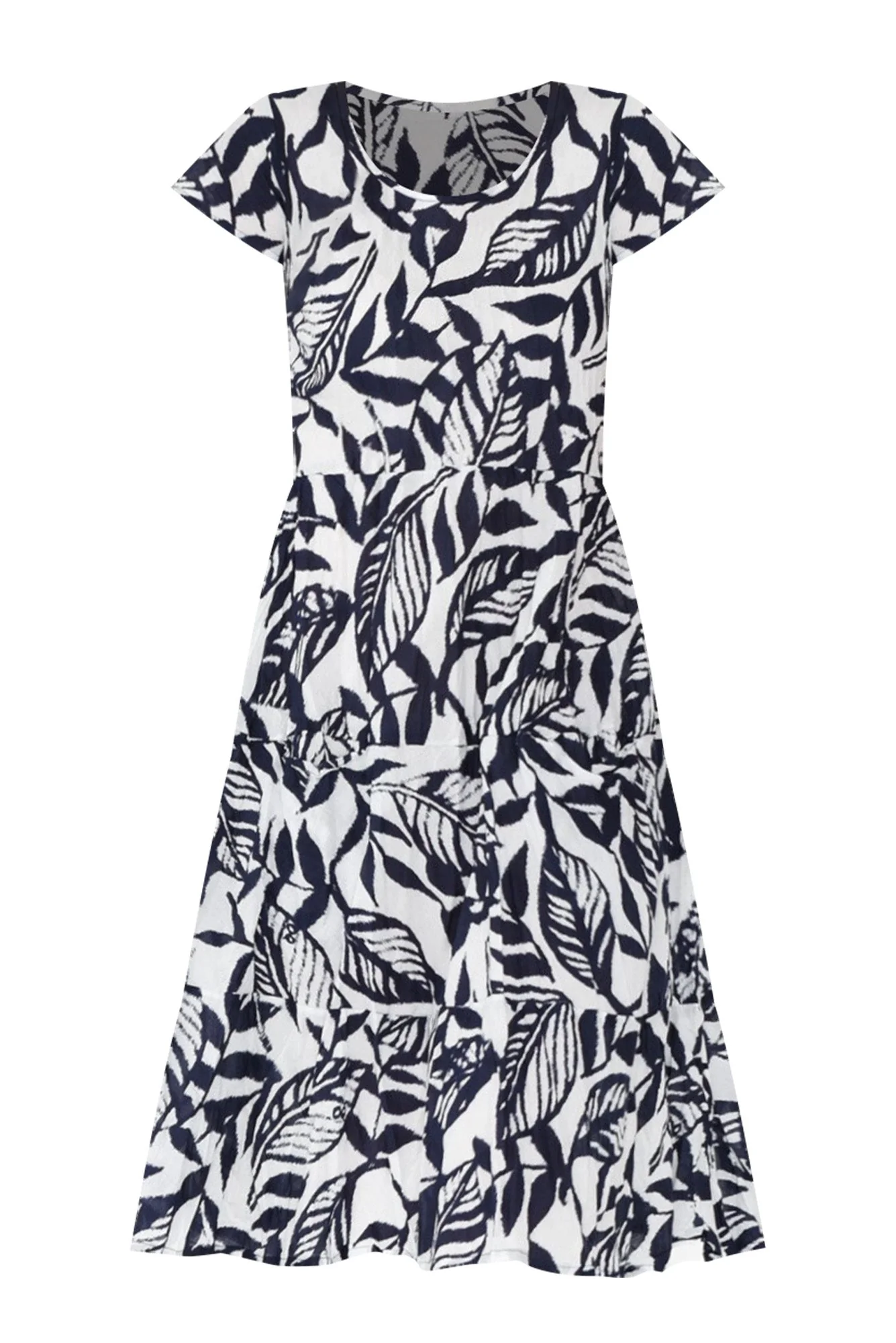 Hayman Navy Floral Cotton Dress