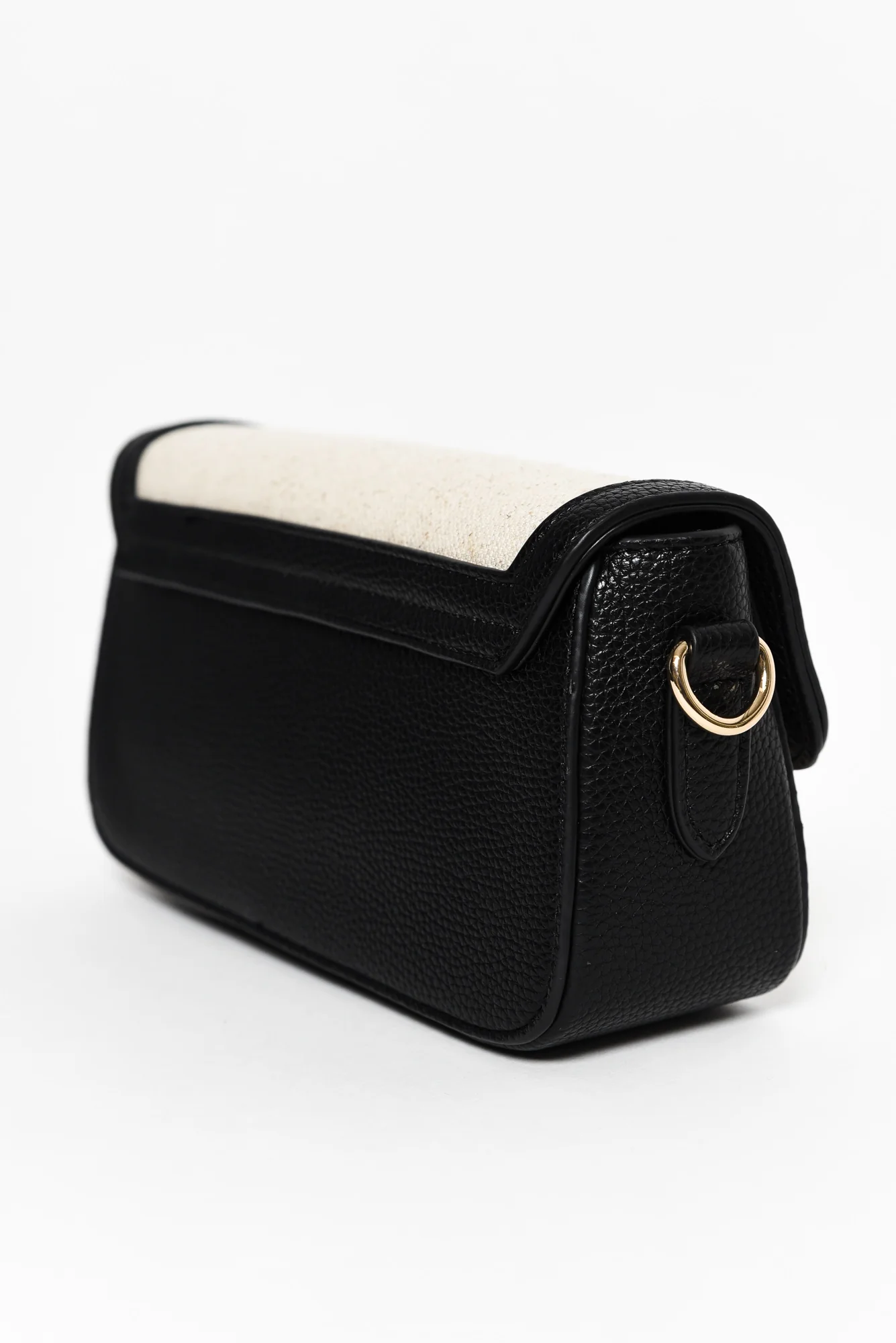 Abel Black Contrast Crossbody Bag