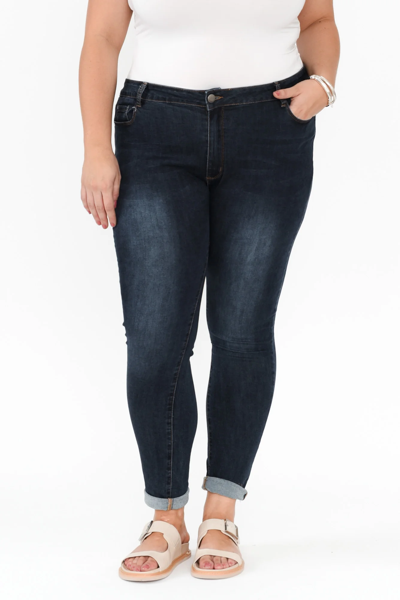 Bodhi Blue Denim Stretch Jeans