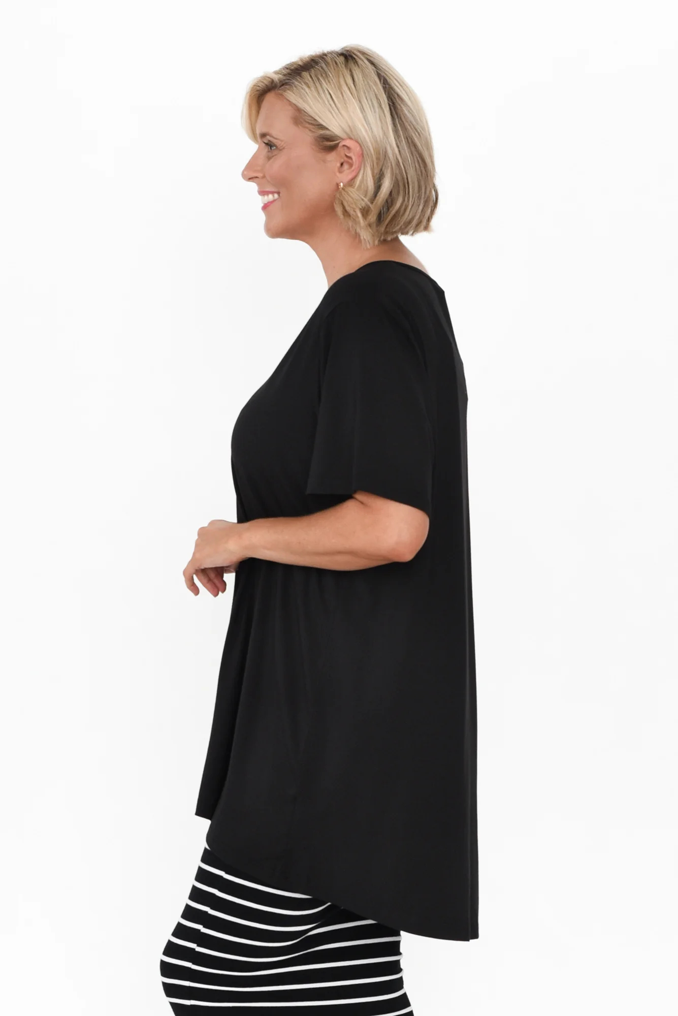 Novella Black Bamboo Top