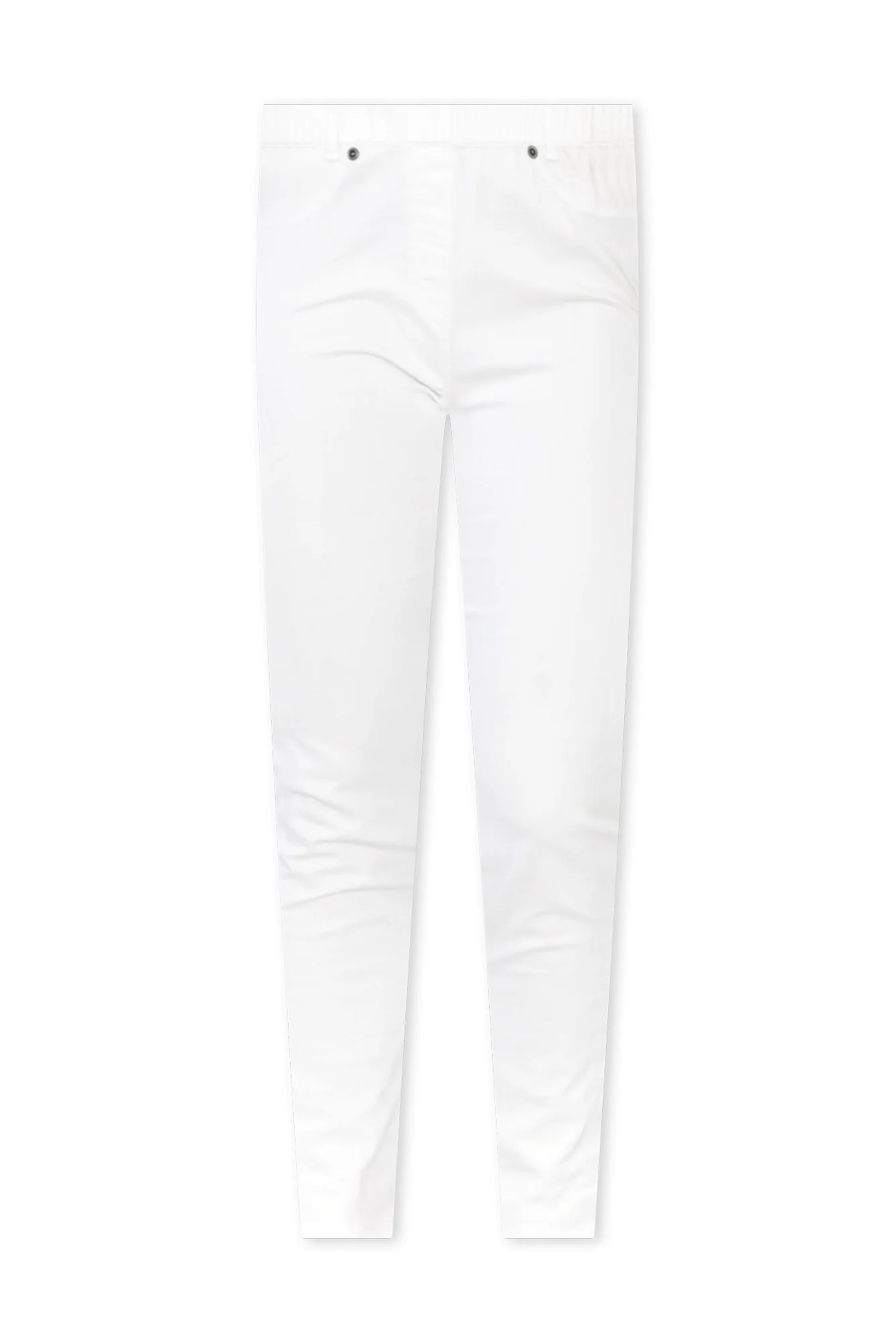 Reed White Stretch Cotton Pants