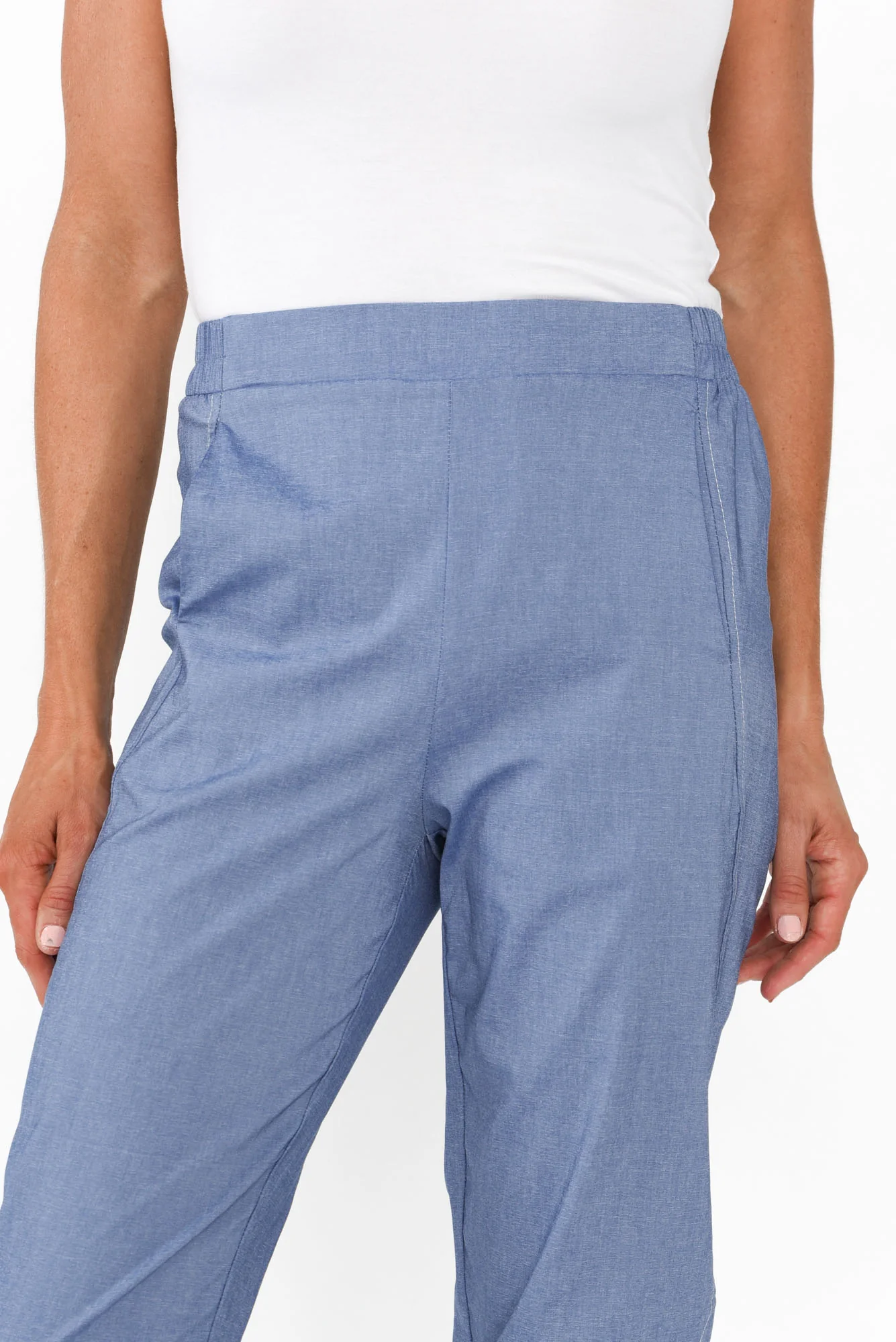 Cosita Blue Cropped Pants