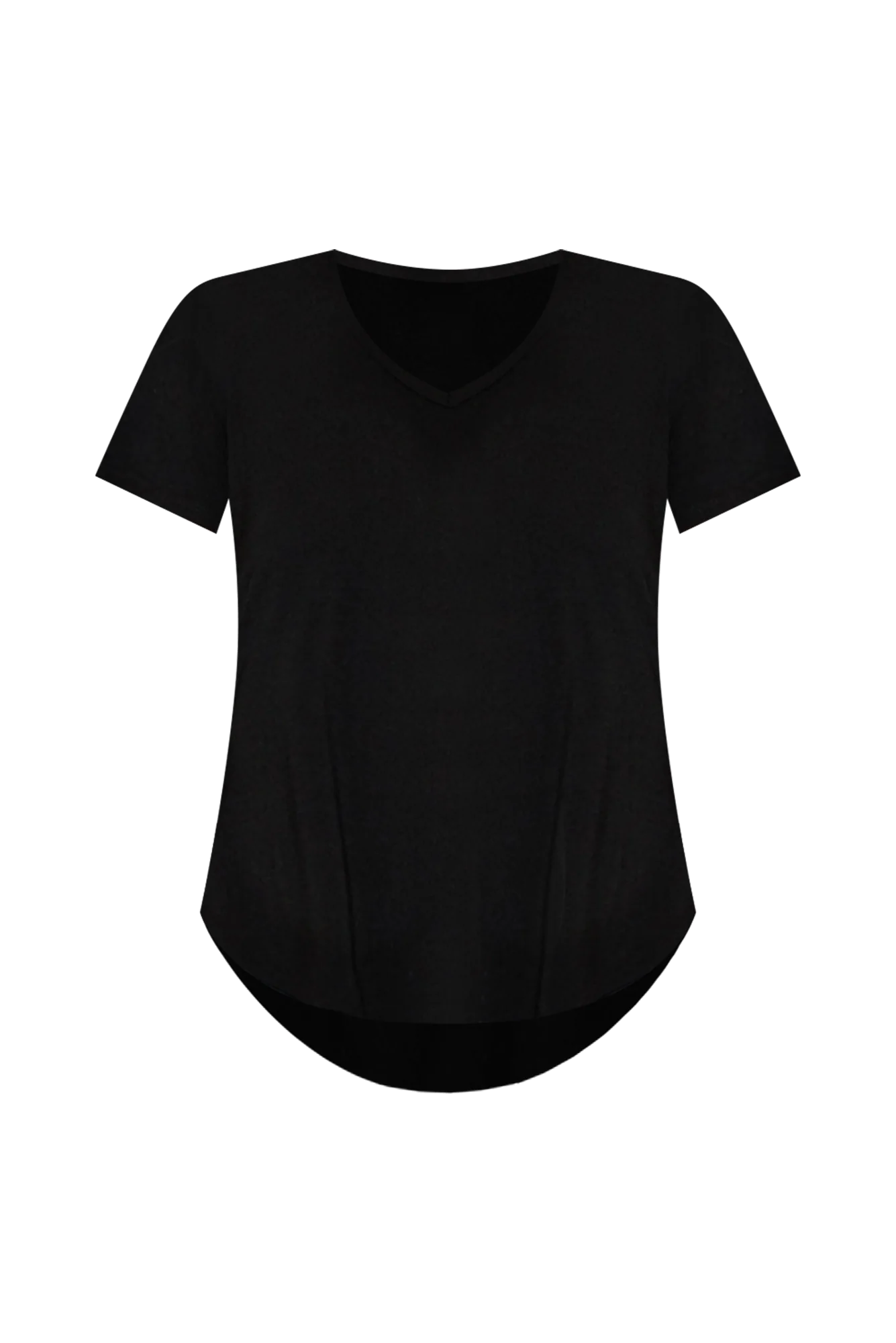 Veronica Black Bamboo Tee