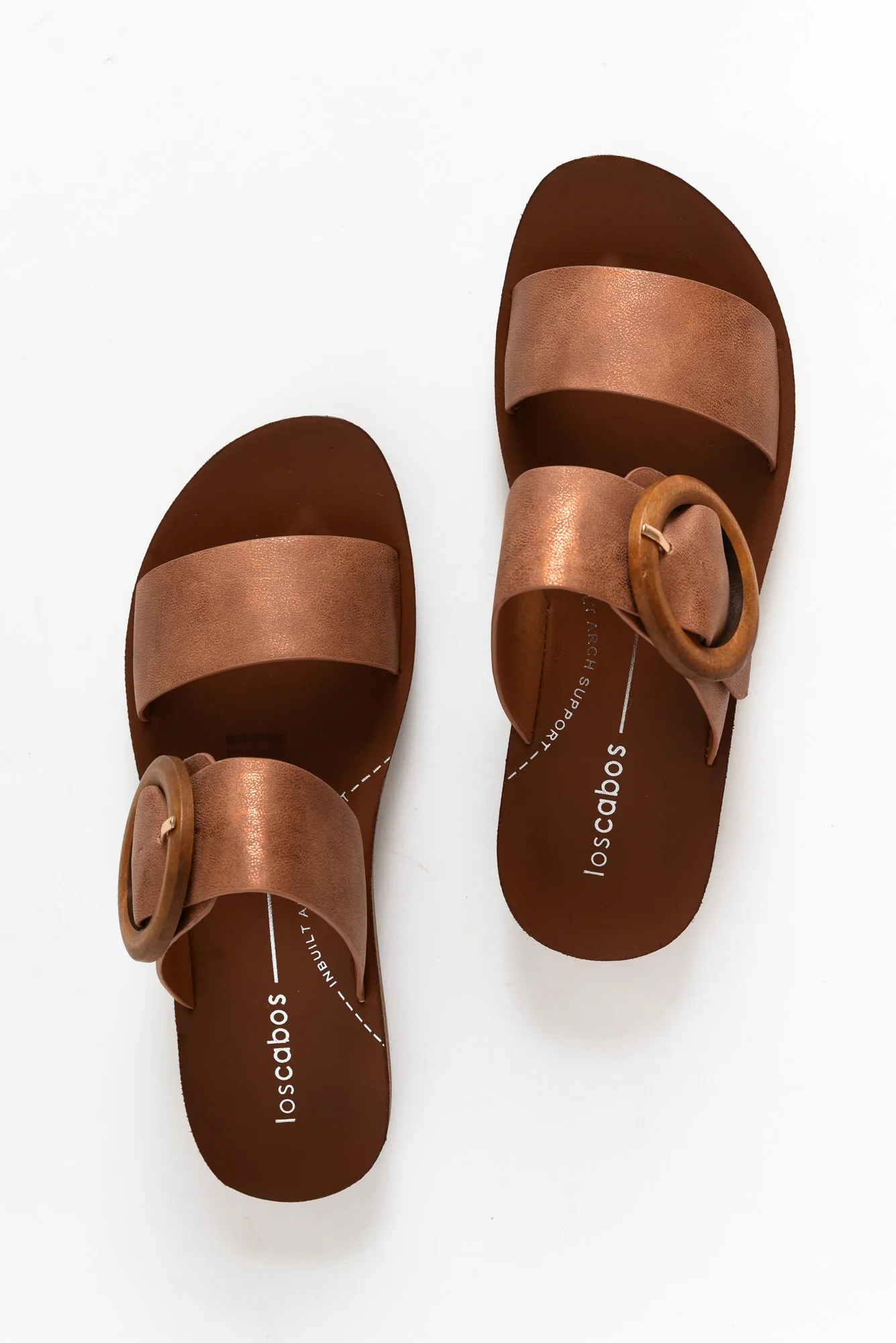 Damani Bronze Buckle Slide