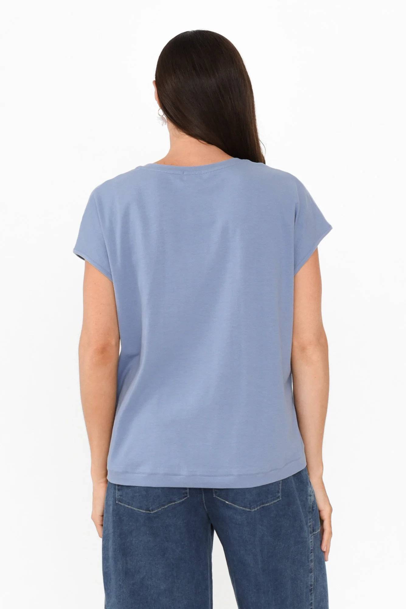 Mystie Steel Cotton Tee