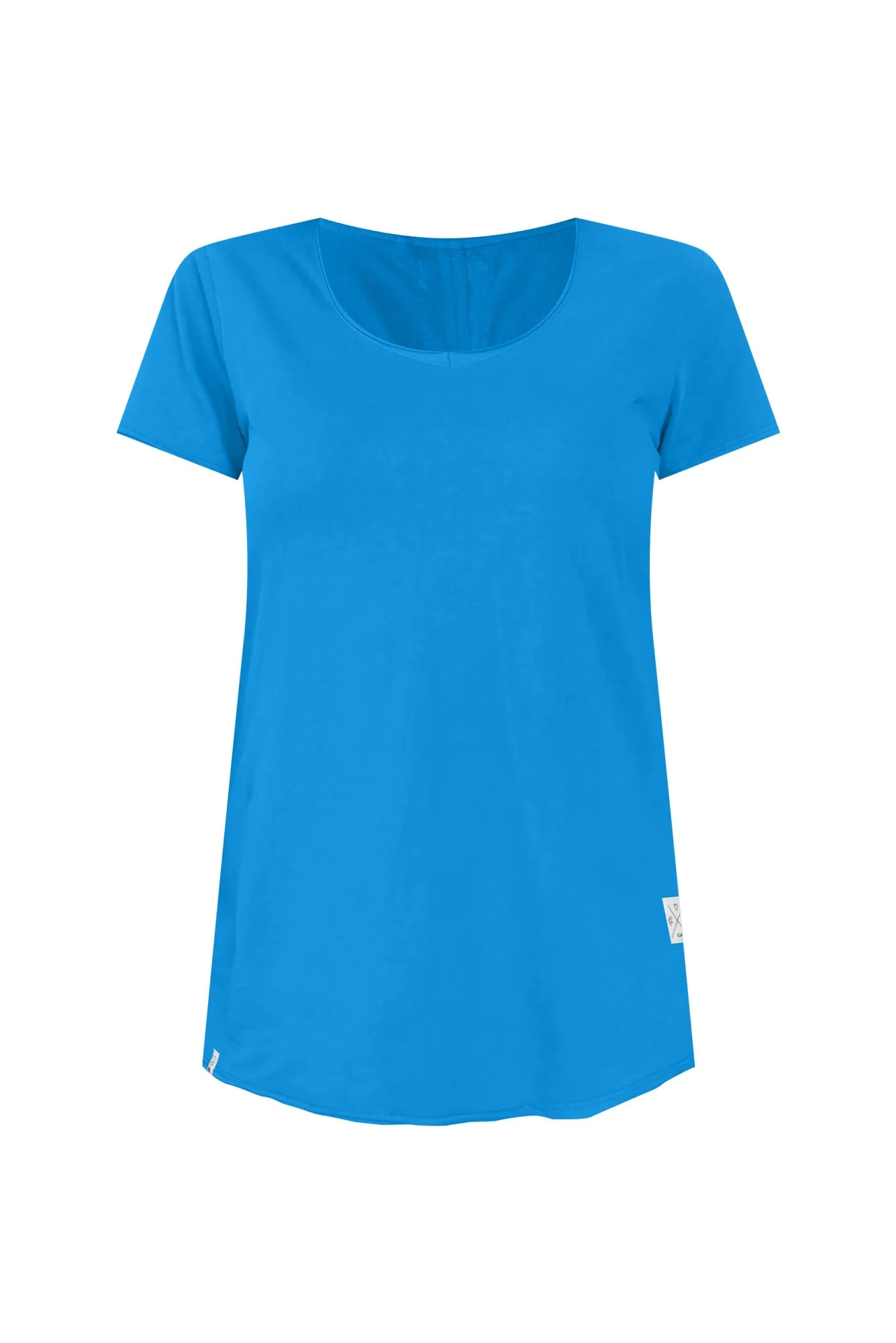Cobalt Cotton Fundamental Vee Tee