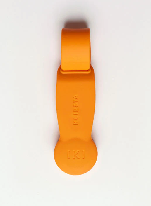 Klipsta Tangerine Hat Clip