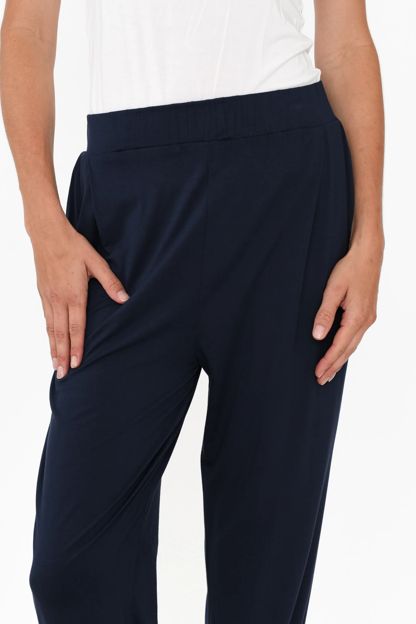 Navy Bamboo Everyday Pants